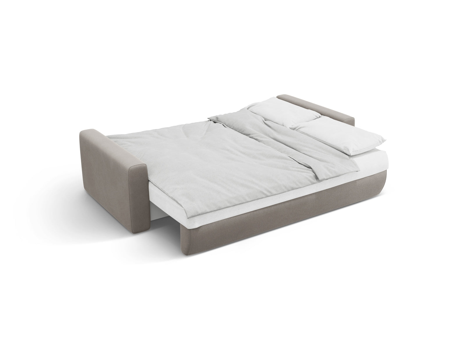 Erleben Sie das stilvolle Belfast Ecksofa von Cosmopolitan Design – ein vielseitiges 3-Sitzer Sofa mit Schlaffunktion und cleverem Stauraum für Ihr Zuhause.