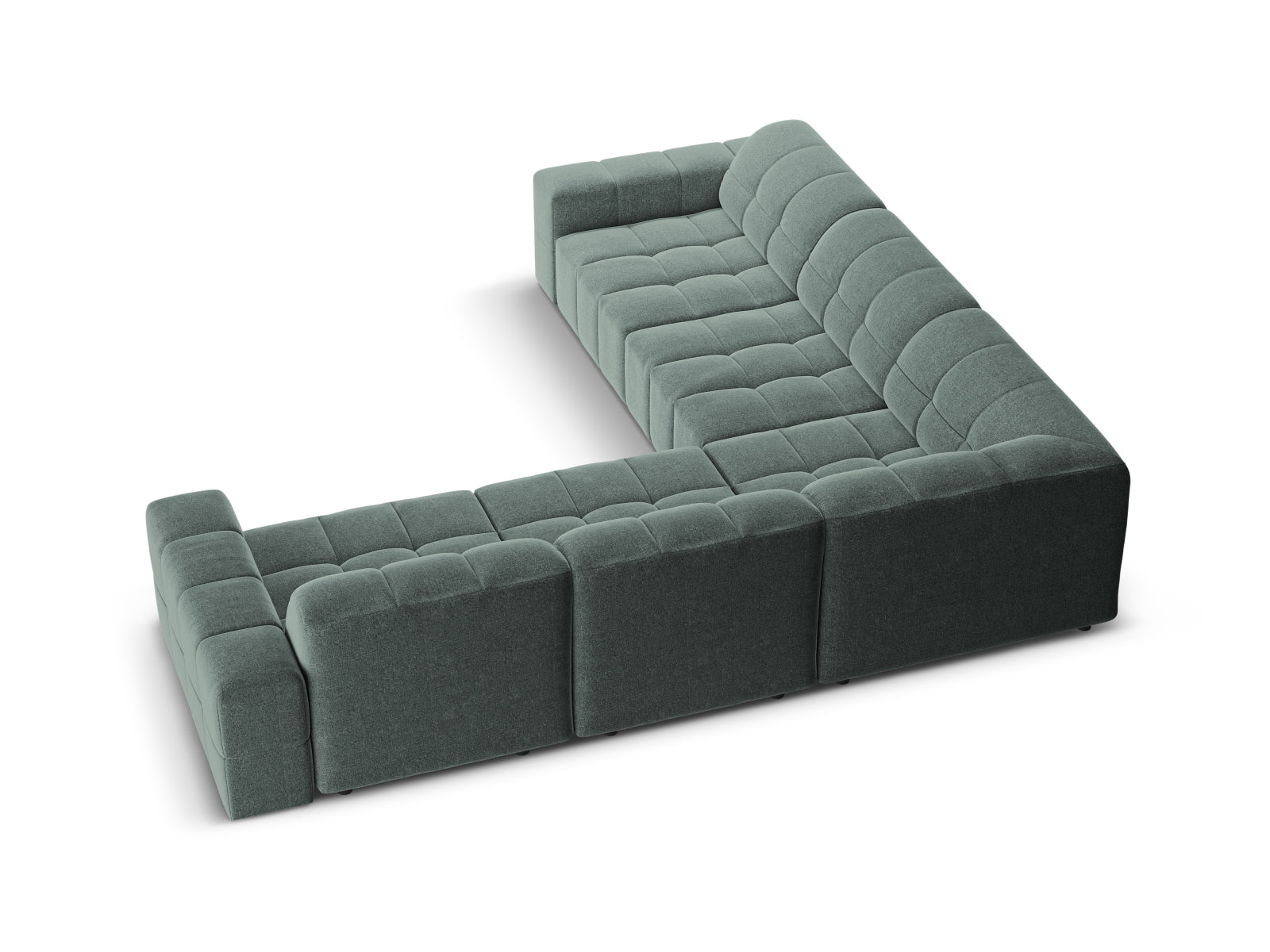 Entdecken Sie das Chicago Ecksofa 4 Sitzer von Cosmopolitan Design – elegantes Design, optimaler Komfort und grosszügige 287 cm für Ihr modernes Wohnzimmer.