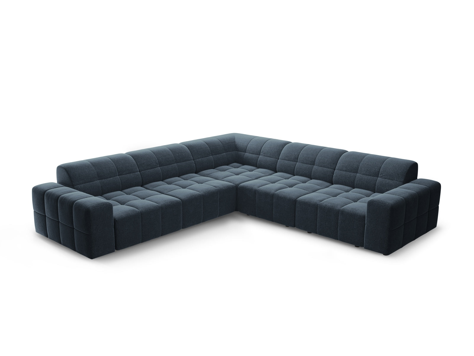 Chicago Ecksofa 4 Sitzer 287cm in Royal Blue präsentiert im Onlineshop von KAQTU Design AG. Ecksofa ist von Cosmopolitan Design