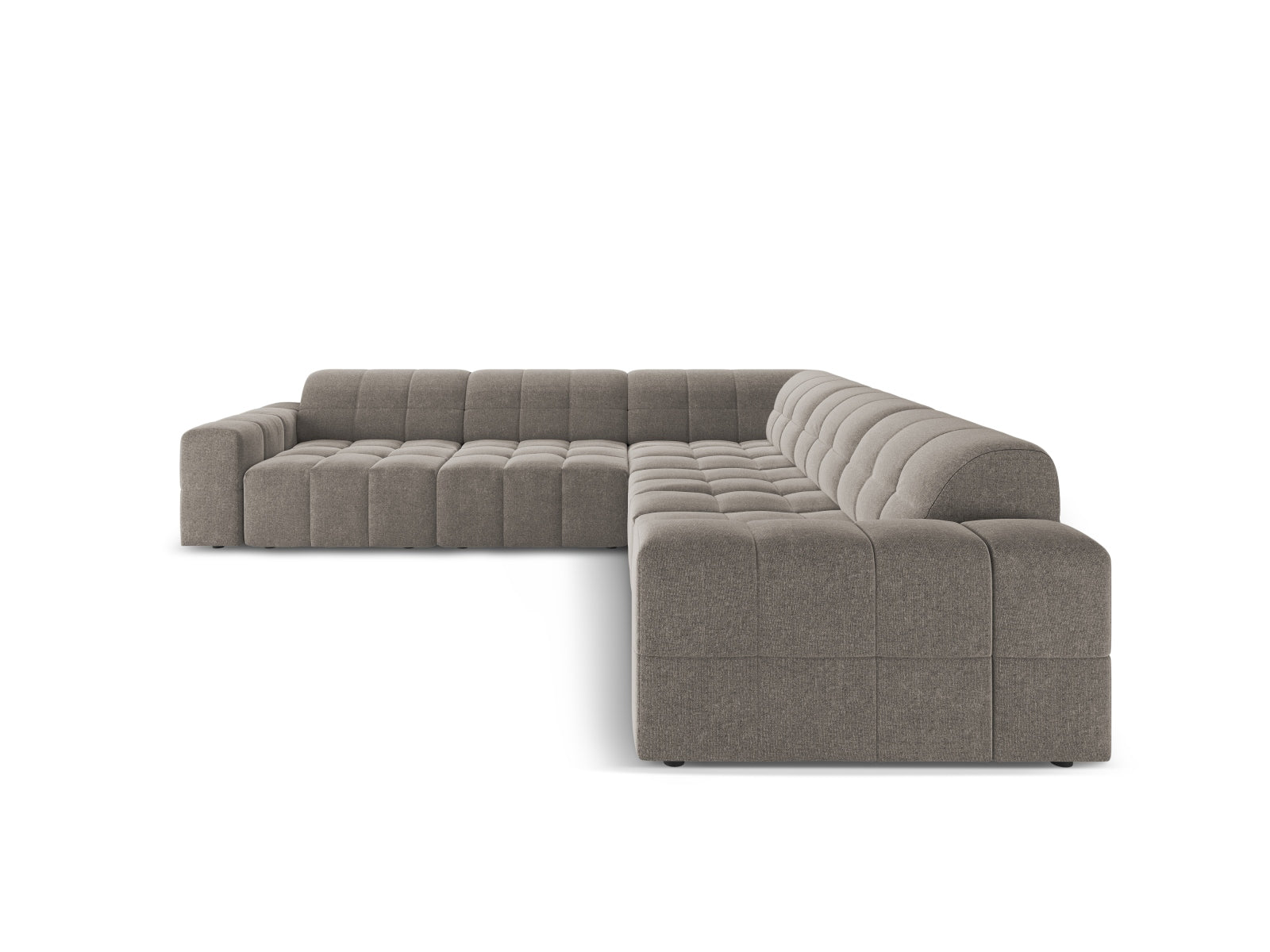 Erleben Sie das Chicago Ecksofa 4 Sitzer von Cosmopolitan Design – stilvolles Design, hervorragender Komfort und grosszügige 287 cm für Ihr Zuhause.