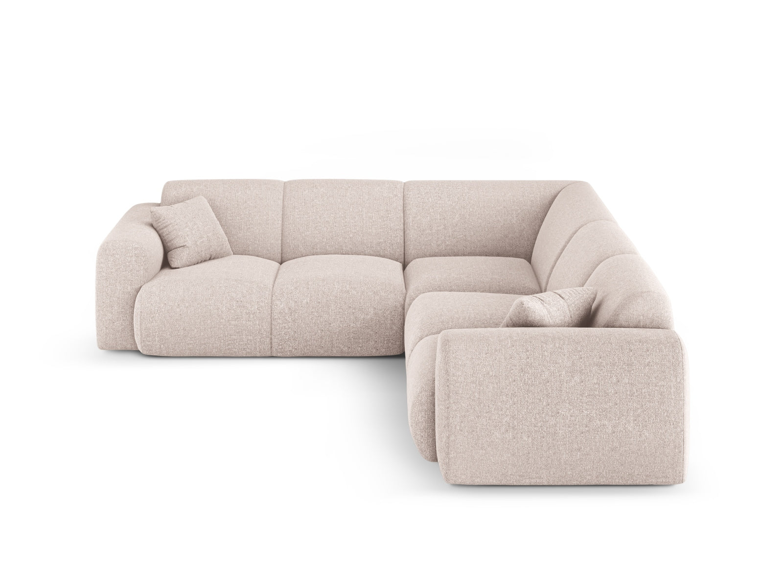 Nolio Symmetrical Ecksofa 5 Sitzer 252cm in Beige präsentiert im Onlineshop von KAQTU Design AG. Ecksofa ist von Cosmopolitan Design