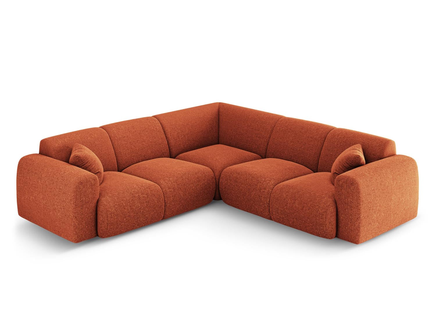 Erleben Sie das Nolio Symmetrical Ecksofa 5 Sitzer (252cm) von Cosmopolitan Design – stilvolles Design, hervorragender Komfort und ideal für Ihr Zuhause.