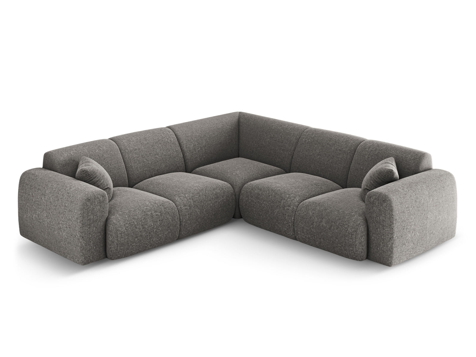Erleben Sie das Nolio Symmetrical Ecksofa 5 Sitzer (252cm) von Cosmopolitan Design – stilvolles Design, hervorragender Komfort und ideal für Ihr Zuhause.