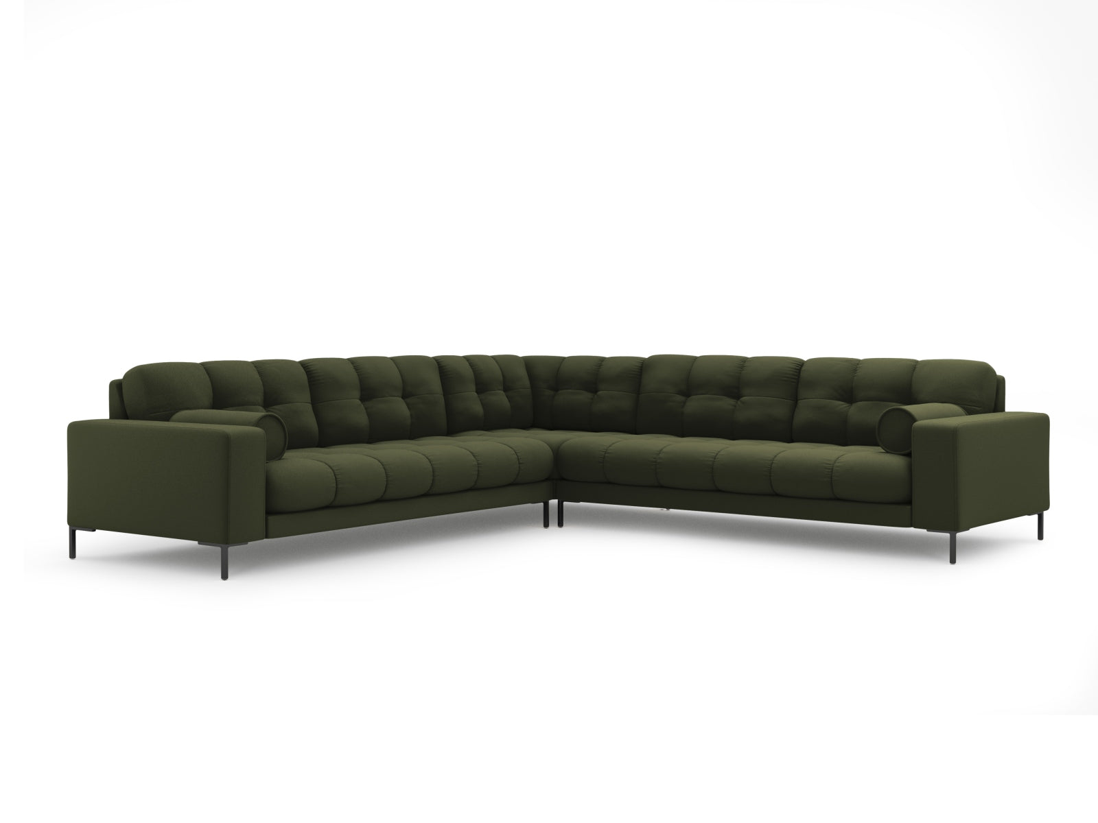 6-Sitzer Ecksofa Symmetric Bali in Green-Neve präsentiert im Onlineshop von KAQTU Design AG. Ecksofa ist von Cosmopolitan Design