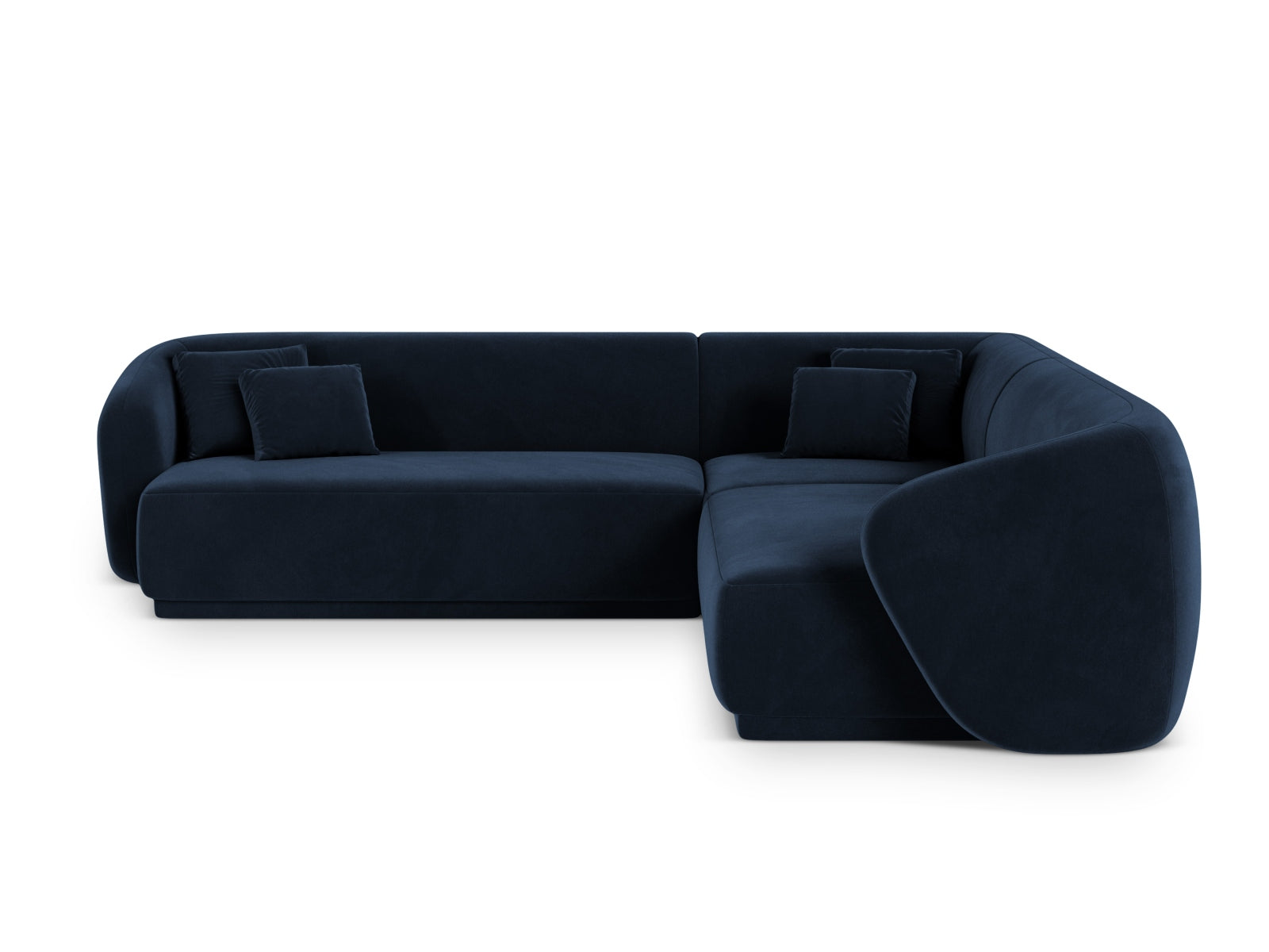5-Sitzer Ecksofa Symmetric Gomera in Royal Blue-Salvador präsentiert im Onlineshop von KAQTU Design AG. Ecksofa ist von Cosmopolitan Design
