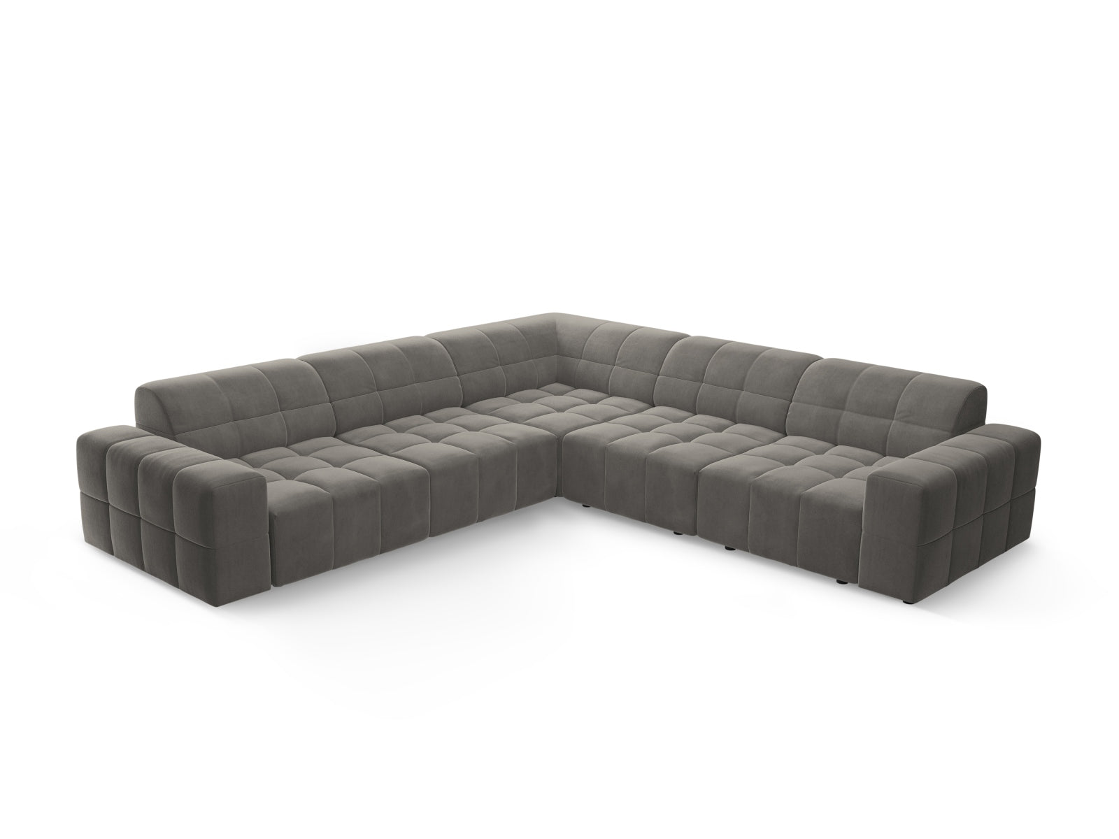 Erleben Sie das Chicago Ecksofa 4 Sitzer von Cosmopolitan Design – stilvolles Design, hervorragender Komfort und grosszügige 287 cm für Ihr Zuhause.
