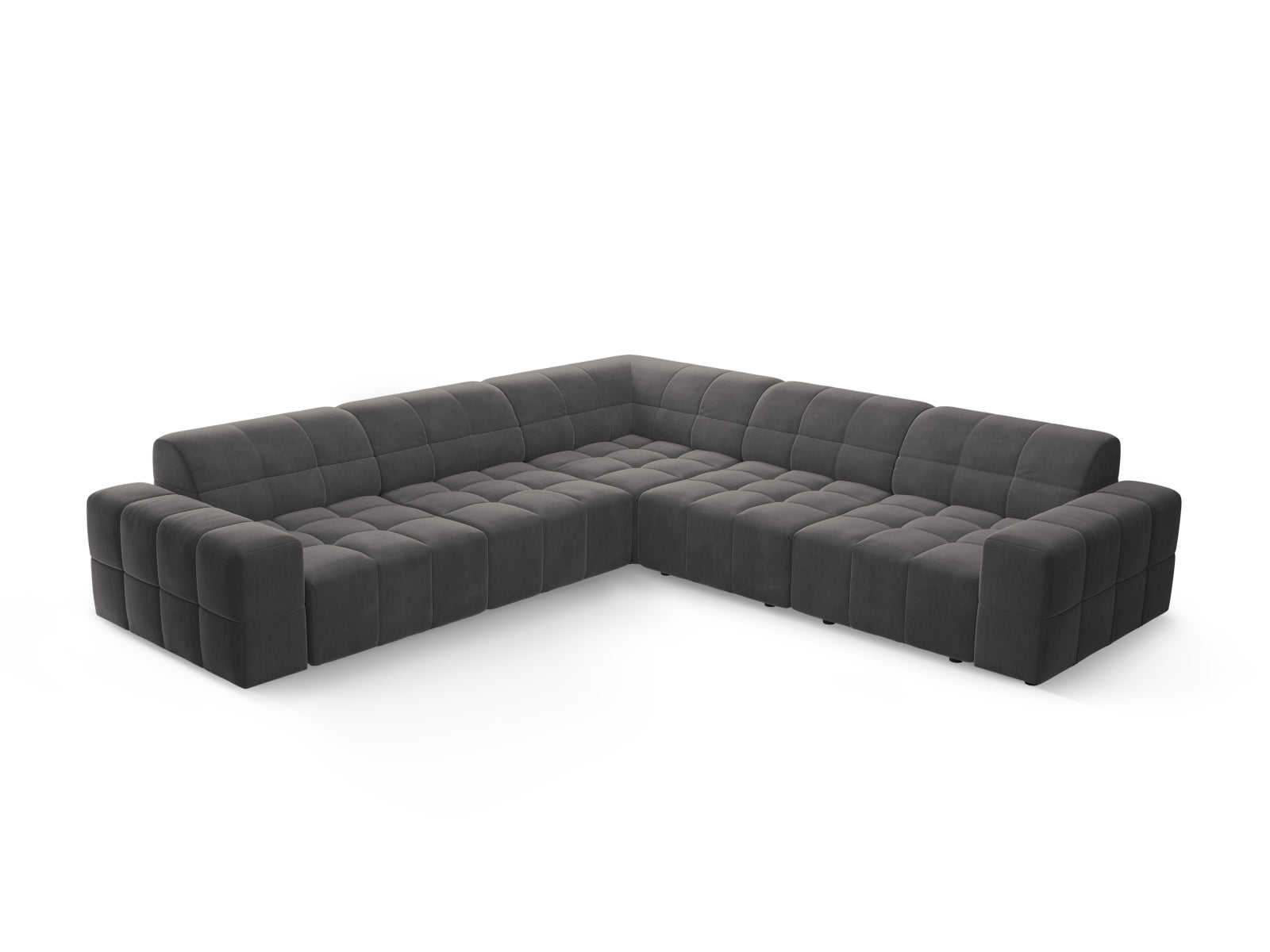 Erleben Sie das Chicago Ecksofa 4 Sitzer von Cosmopolitan Design – stilvolles Design, hervorragender Komfort und grosszügige 287 cm für Ihr Zuhause.