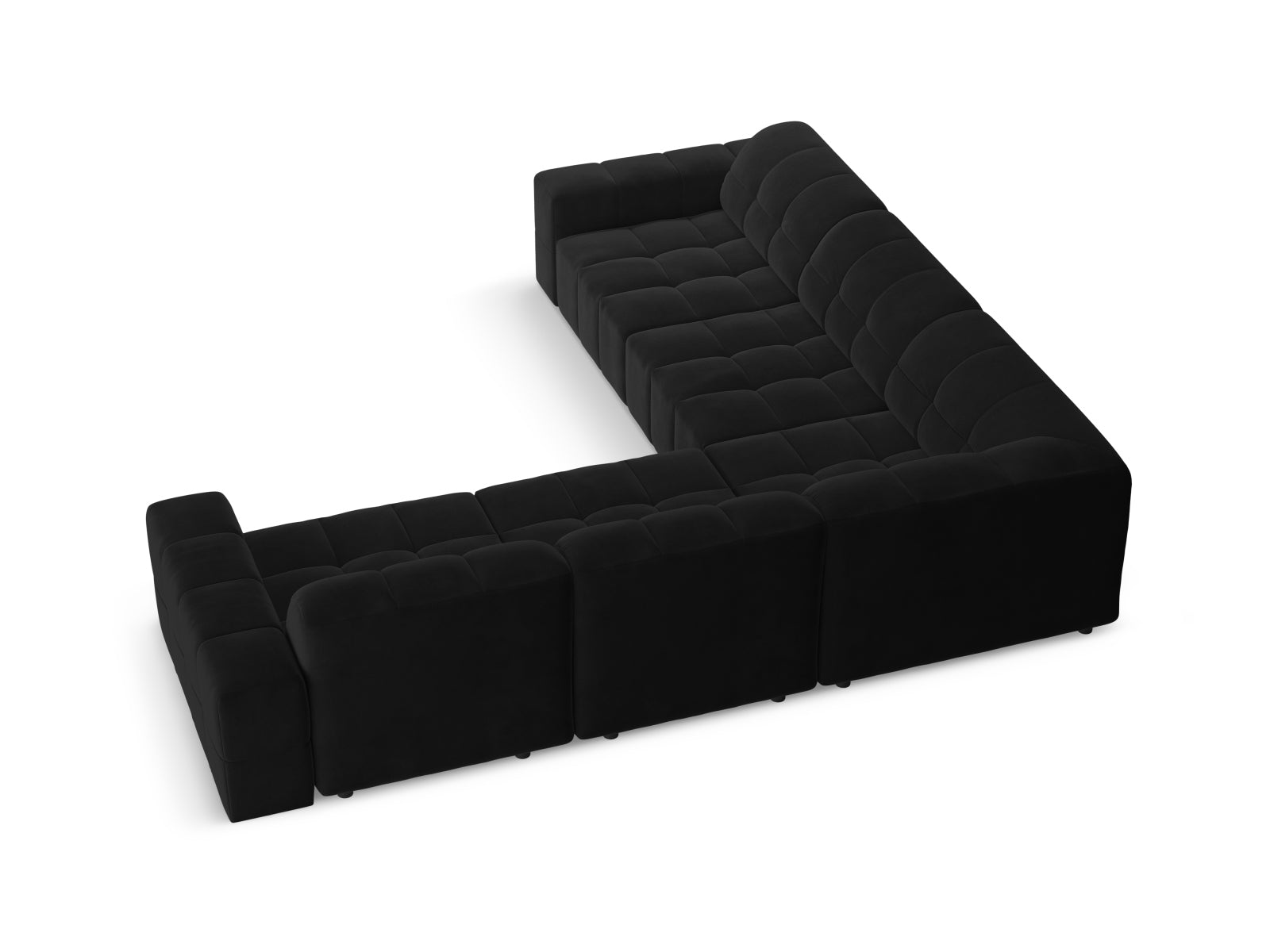 Entdecken Sie das Chicago Ecksofa 4 Sitzer von Cosmopolitan Design – elegantes Design, optimaler Komfort und grosszügige 287 cm für Ihr modernes Wohnzimmer.