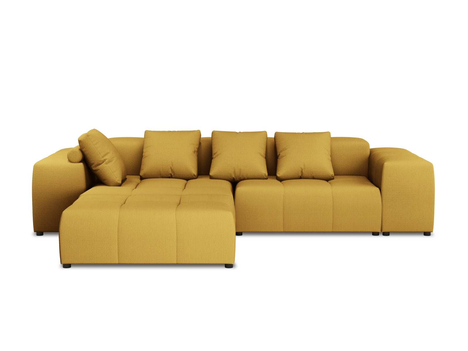 Rome Modular Reversible Ecksofa 5 Sitzer in Yellow-Babel präsentiert im Onlineshop von KAQTU Design AG. Ecksofa ist von Cosmopolitan Design