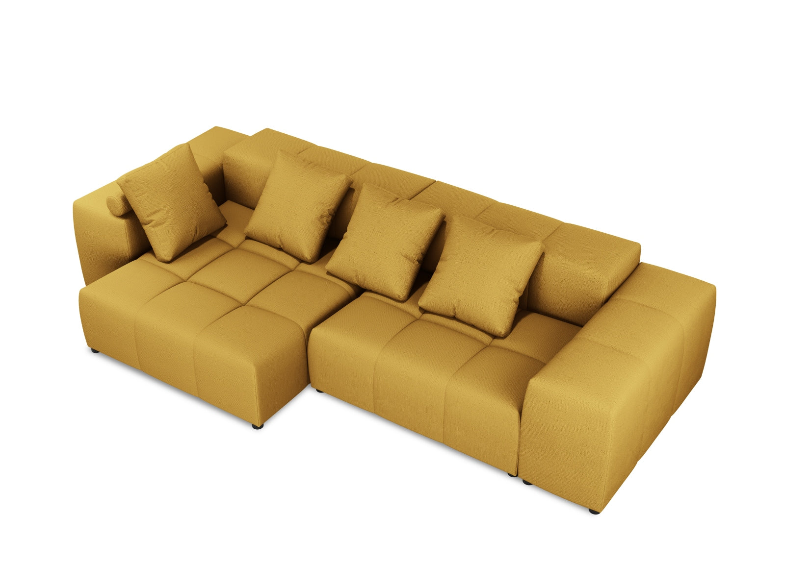 Rome Modular Reversible Ecksofa 4 Sitzer in Yellow-Babel präsentiert im Onlineshop von KAQTU Design AG. Ecksofa ist von Cosmopolitan Design