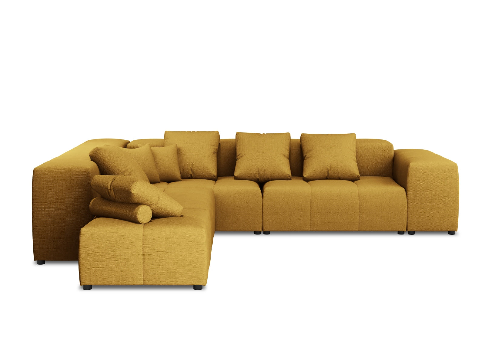 Rome Modular Reversible Ecksofa 7 Sitzer in Yellow-Babel präsentiert im Onlineshop von KAQTU Design AG. Ecksofa ist von Cosmopolitan Design