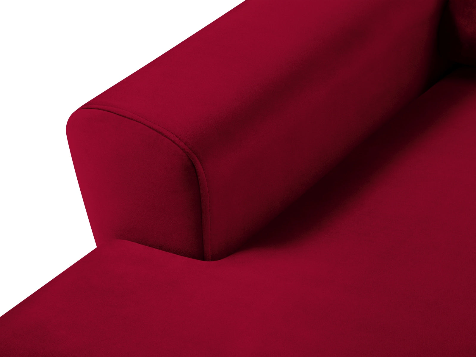 Elegantes Kyoto Ecksofa links, 4-Sitzer mit Schlafoption und integriertem Stauraum, ideal für funktionale und stilvolle Wohnräume.