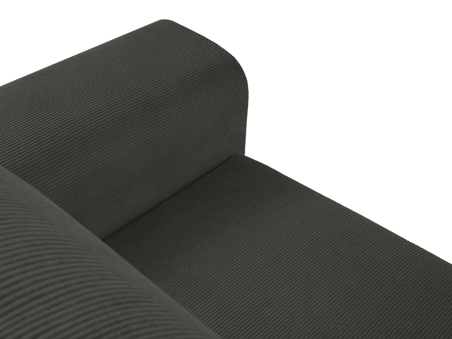 Stylisches Kyoto Ecksofa links mit praktischer Schlaffunktion und Stauraum, 4-Sitzer in zeitlosem Schwarz, perfekt für gemütliche Abende.