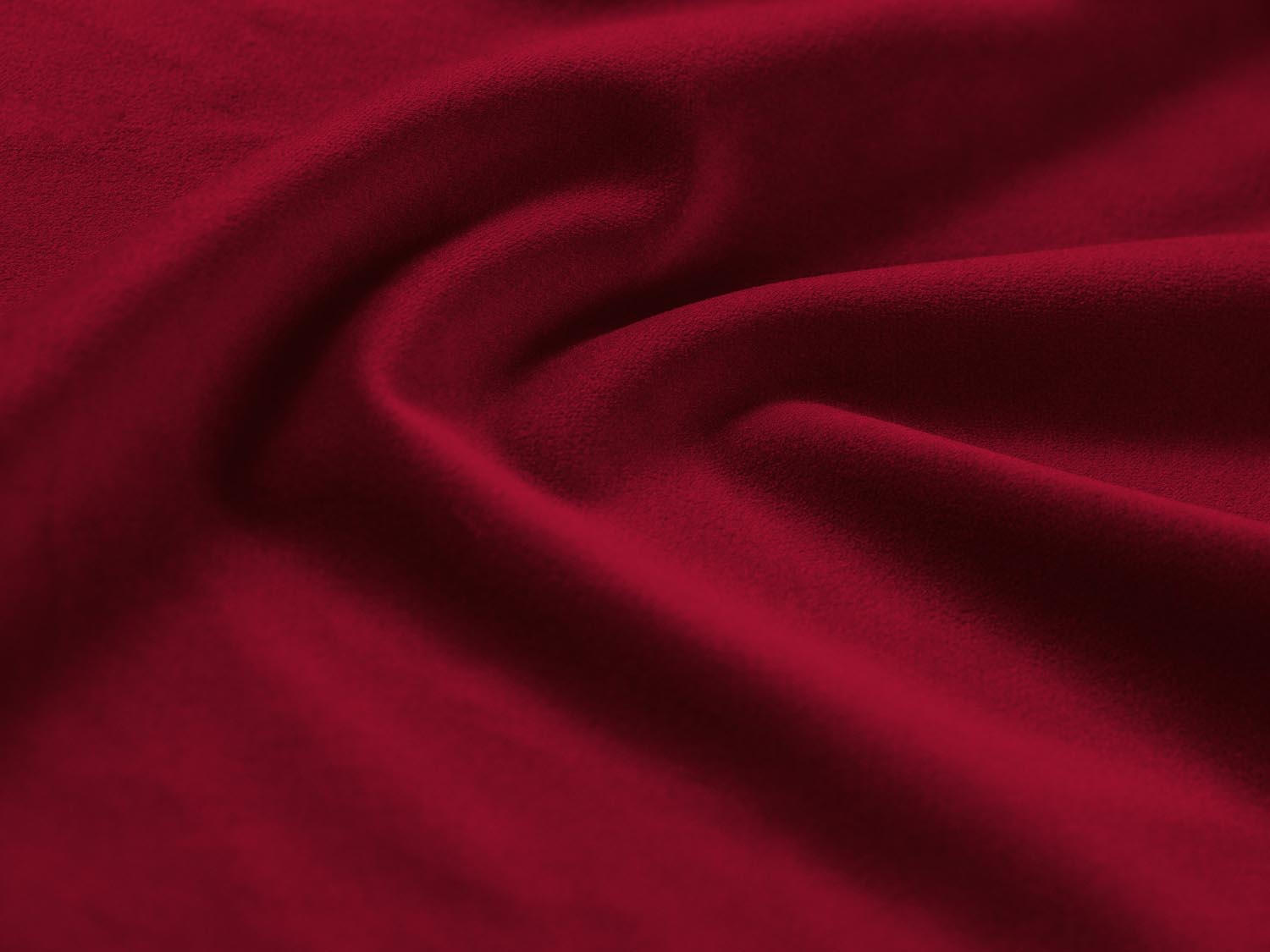 Elegantes rotes Kyoto Velour Ecksofa links, 5-Sitzer mit praktischer Schlaffunktion und Stauraum, perfekt für jedes Wohnzimmer.