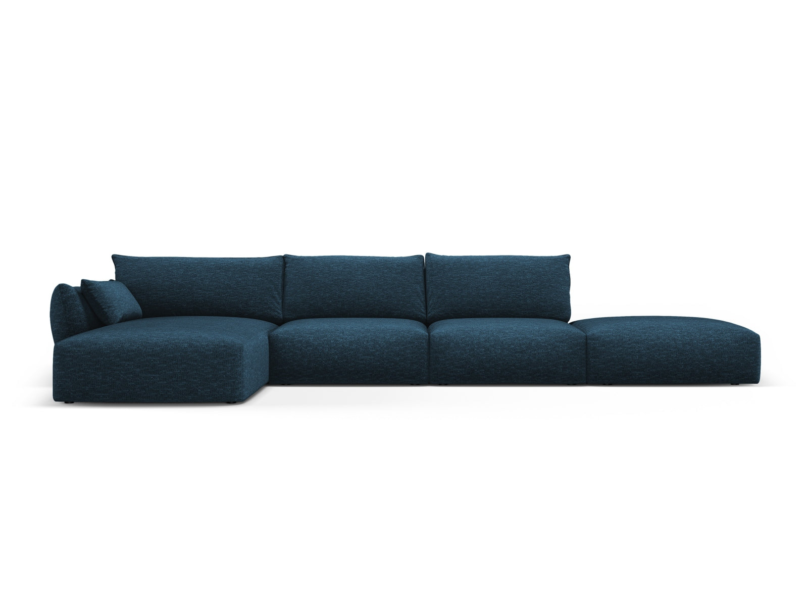 5-Sitzer Ecksofa links Matera in Royal Blue-Haga präsentiert im Onlineshop von KAQTU Design AG. Ecksofa links ist von Cosmopolitan Design