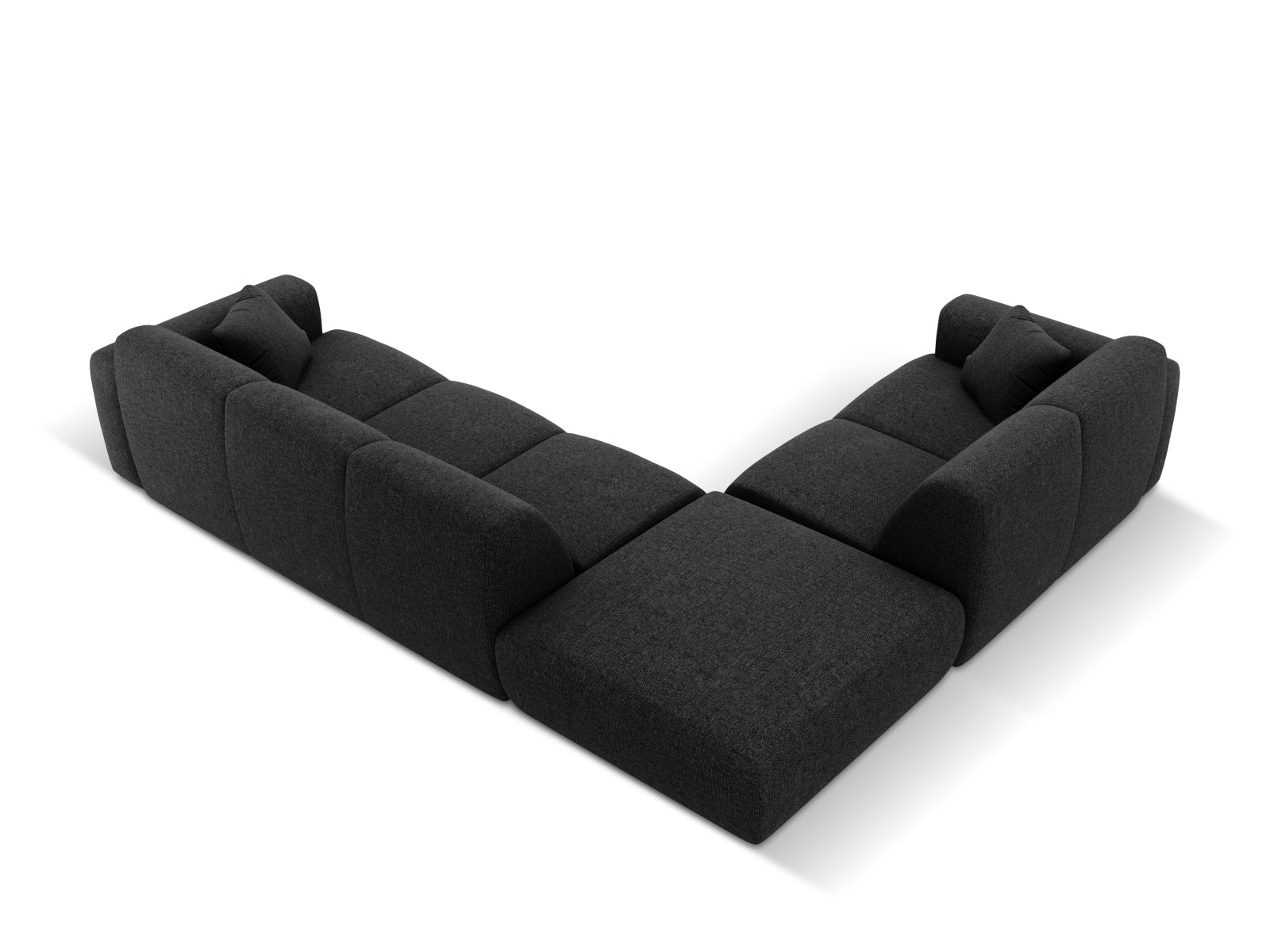 Entdecken Sie das elegante Nolio Ecksofa links 4 Sitzer (250cm) von Cosmopolitan Design – perfekt für Ihr modernes Zuhause und ultimativen Komfort!