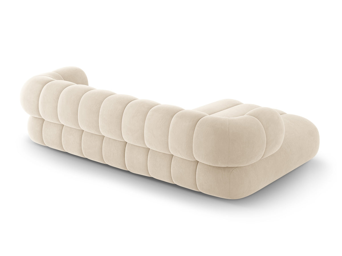Koge Ecksofa links 5 Sitzer 165cm in Light Beige-Vogue präsentiert im Onlineshop von KAQTU Design AG. L-Sofa links ist von Cosmopolitan Design