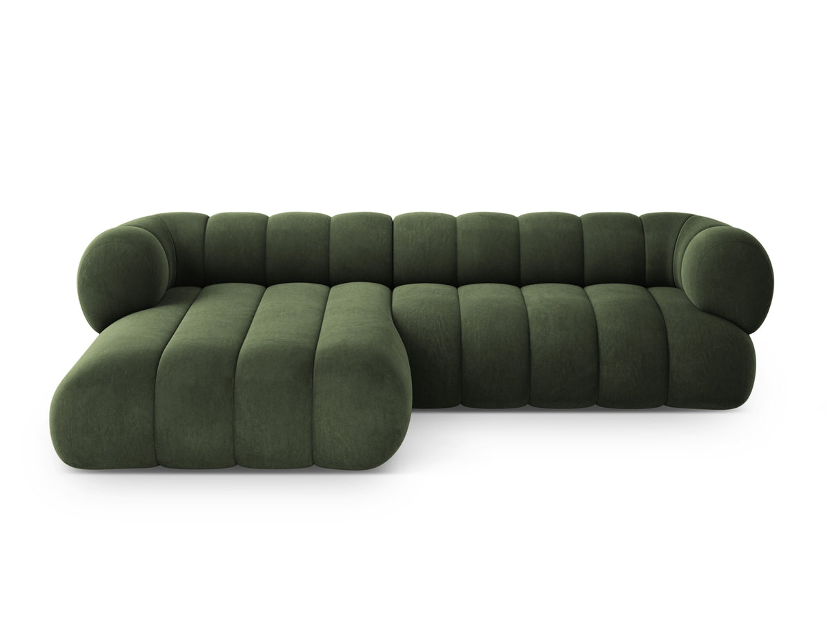 Koge Ecksofa links 5 Sitzer 165cm in Green-Vogue präsentiert im Onlineshop von KAQTU Design AG. L-Sofa links ist von Cosmopolitan Design