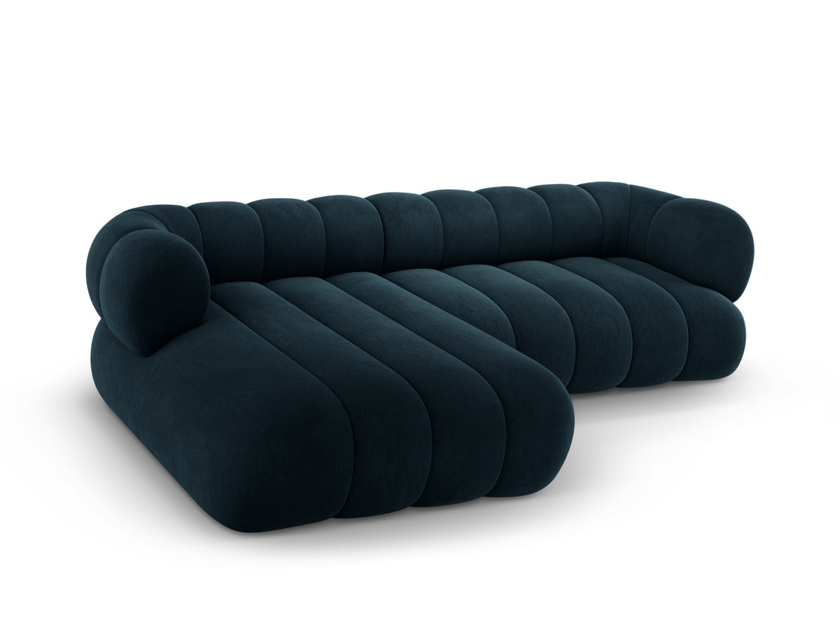 Koge Ecksofa links 5 Sitzer 165cm in Deep Petrol-Vogue präsentiert im Onlineshop von KAQTU Design AG. L-Sofa links ist von Cosmopolitan Design