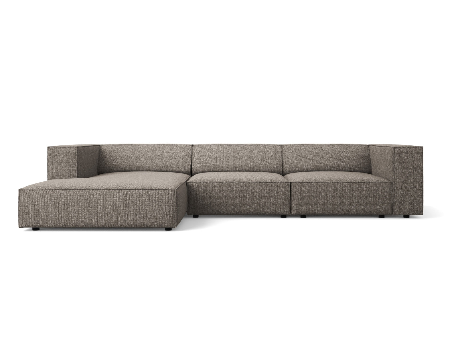 Arendal Ecksofa links 4 Sitzer in Grey-Haga präsentiert im Onlineshop von KAQTU Design AG. L-Sofa links ist von Cosmopolitan Design