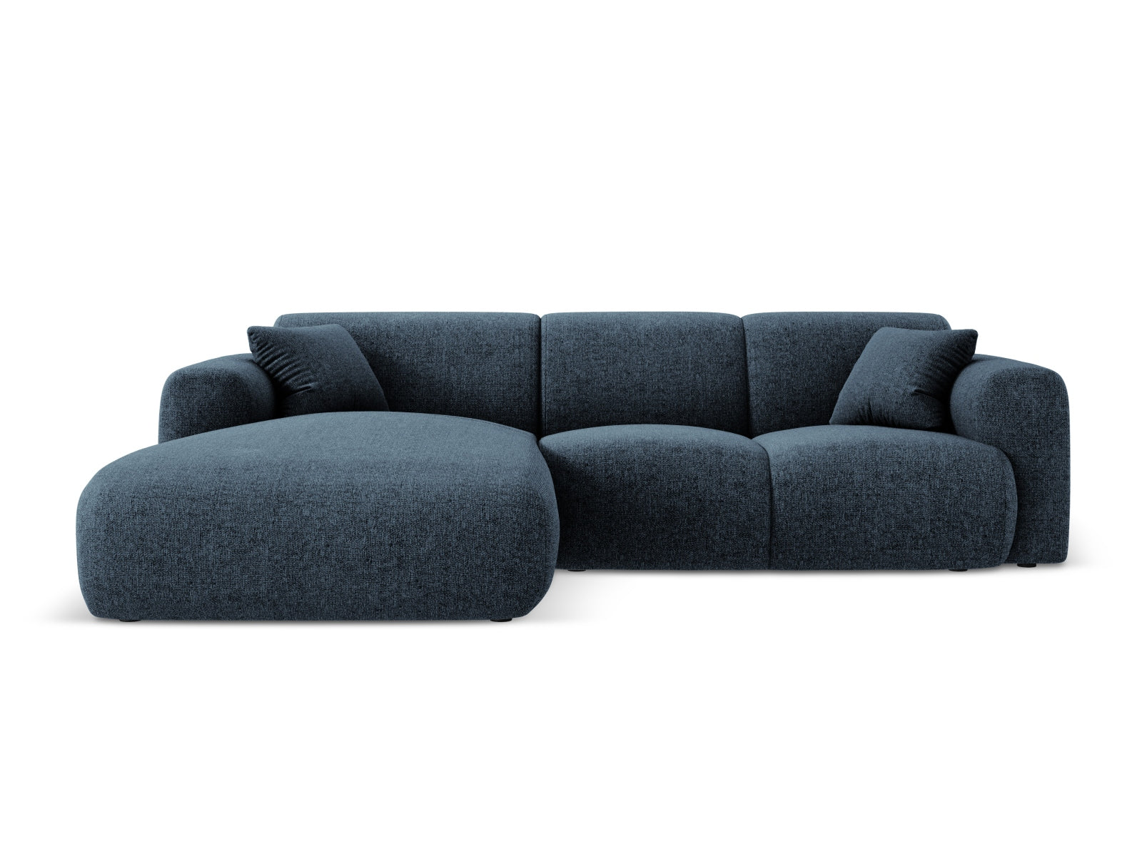 Nolio Ecksofa links 4 Sitzer 170cm in Royal Blue-Haga präsentiert im Onlineshop von KAQTU Design AG. L-Sofa links ist von Cosmopolitan Design
