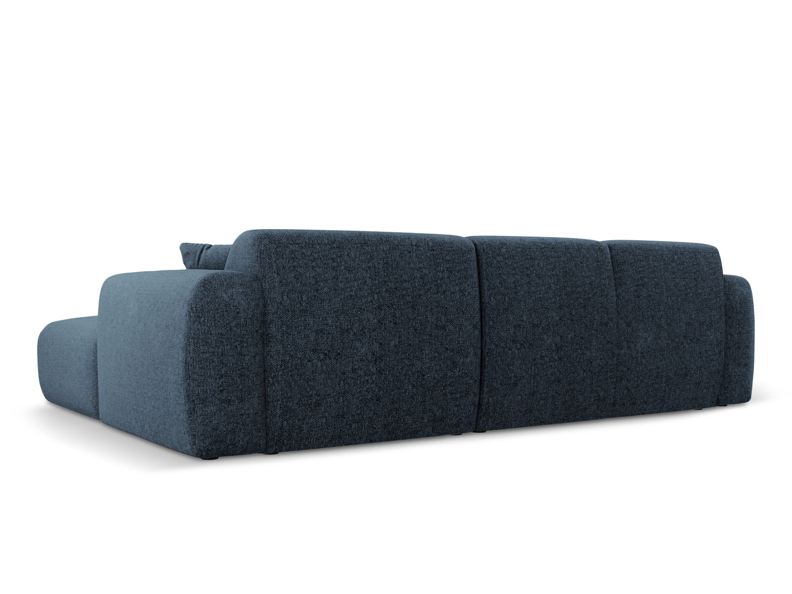 Elegantes Nolio Ecksofa links in Royal Blue, 4-Sitzer, 170 cm, ideal für gemütliche und moderne Wohnambiente.