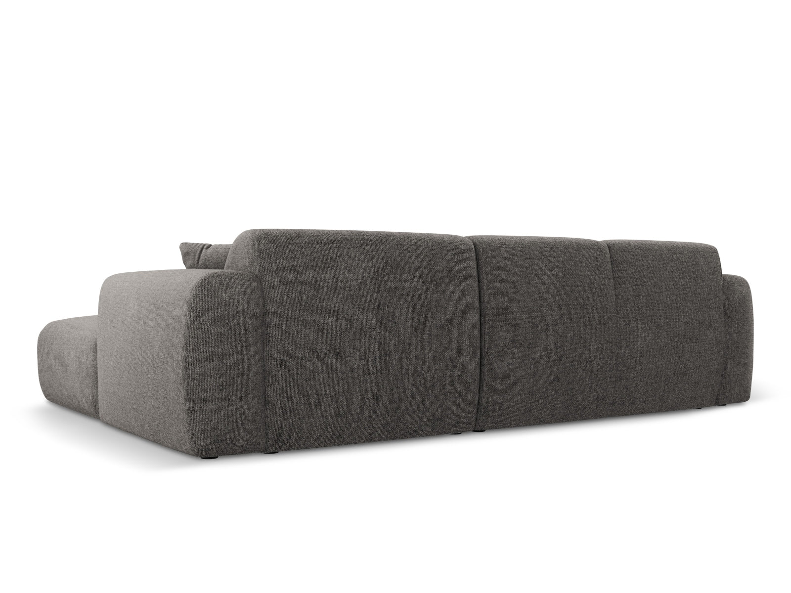 Modernes Nolio Ecksofa links, 4-Sitzer, 170 cm in edlem Grau, ideal für stilvolle Wohnräume von Cosmopolitan Design.