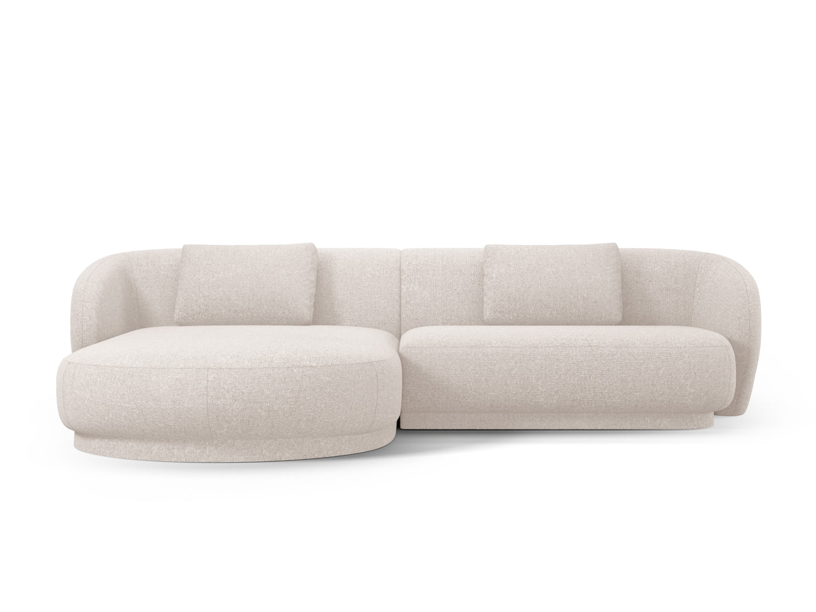 Entdecken Sie das elegante Camden Ecksofa links 4 Sitzer von Cosmopolitan Design – ideal für Ihr modernes Wohnzimmer, vereint Stil, Komfort und Funktionalität.