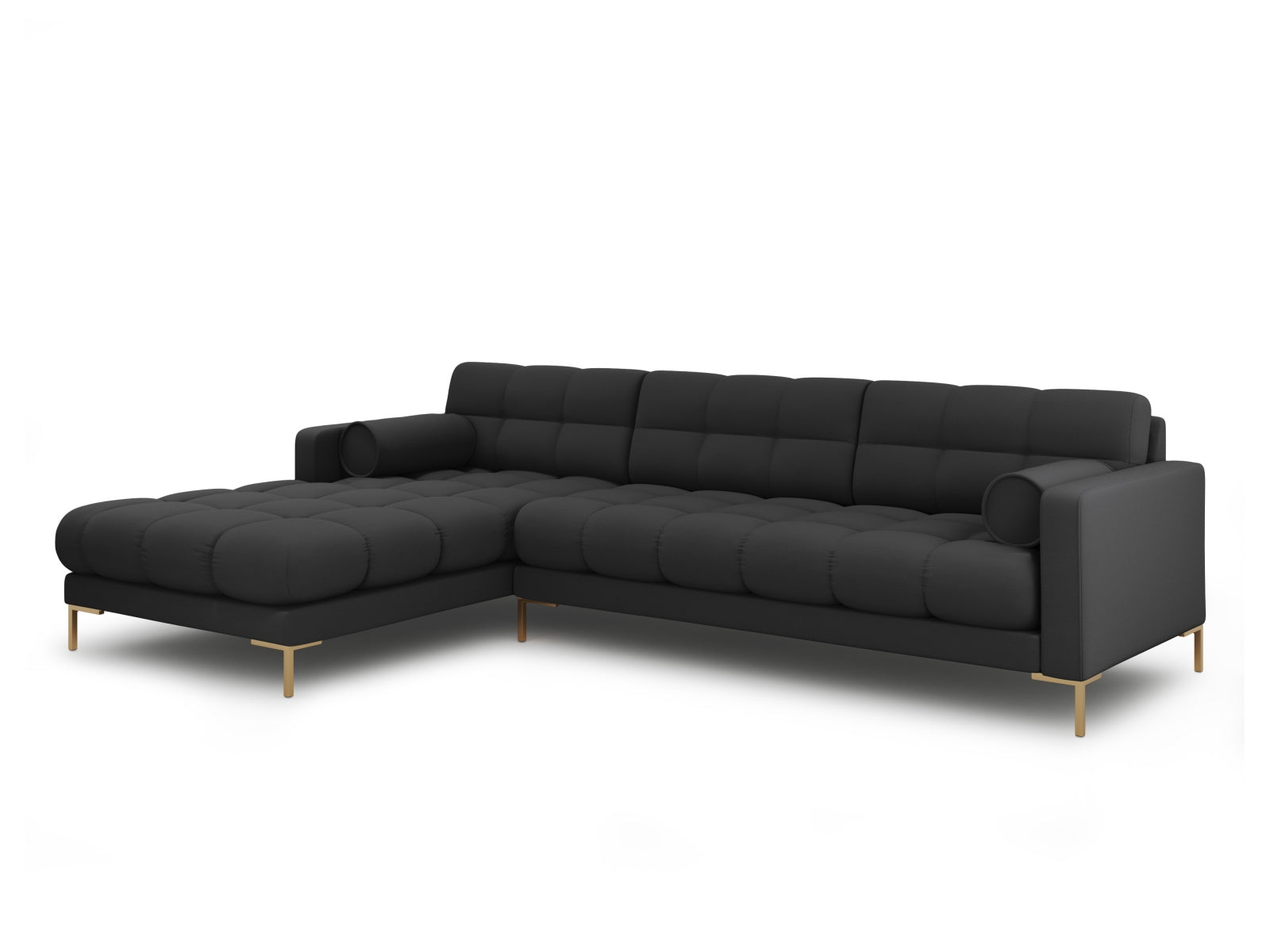 5-Sitzer Ecksofa links Bali in Dark Grey-Neve präsentiert im Onlineshop von KAQTU Design AG. Ecksofa links ist von Cosmopolitan Design