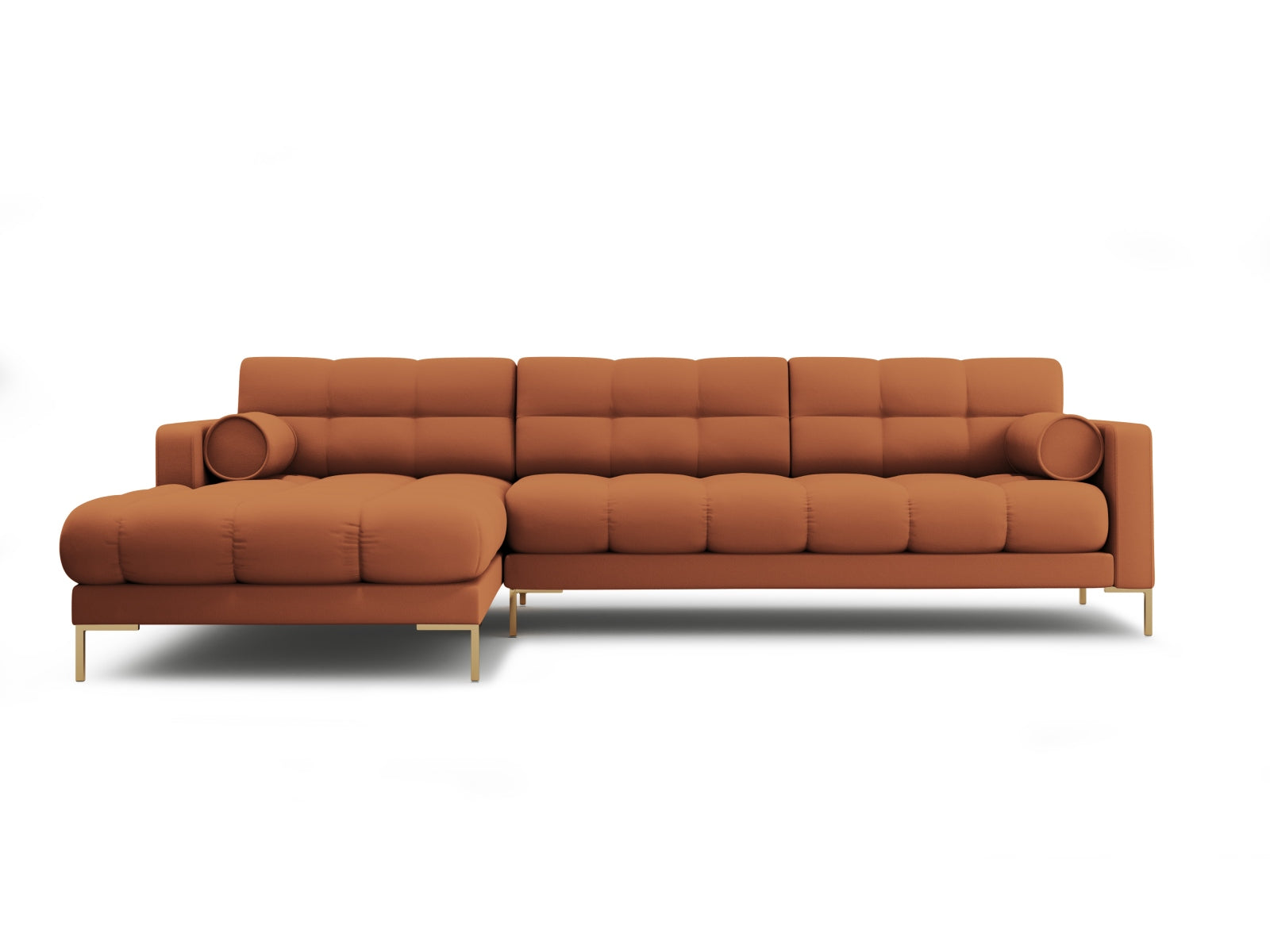 5-Sitzer Ecksofa links Bali in Brick-Neve präsentiert im Onlineshop von KAQTU Design AG. Ecksofa links ist von Cosmopolitan Design
