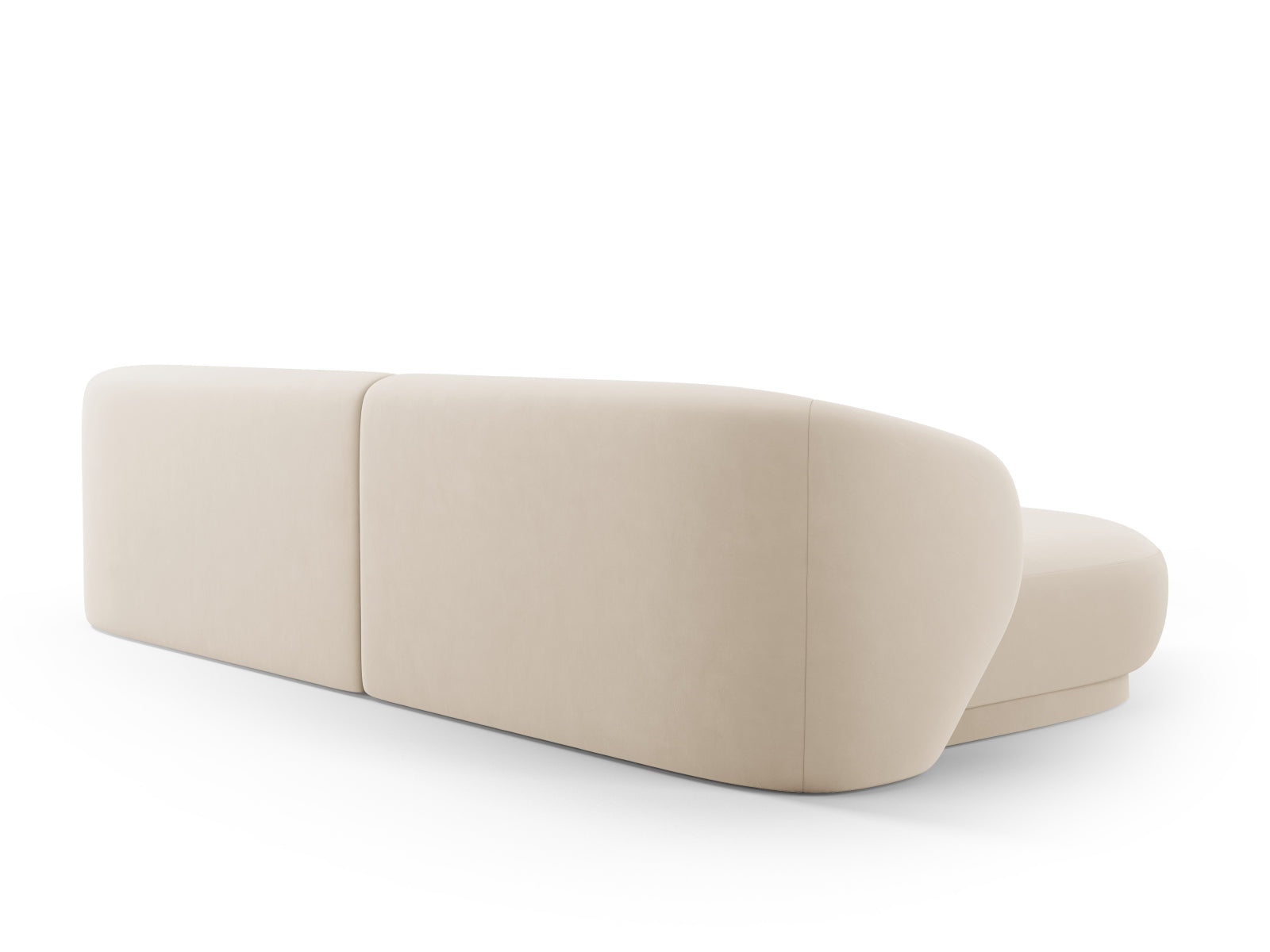 Entdecken Sie das Camden Velour links Ecksofa von Cosmopolitan Design – ein elegantes 4-Sitzer Sofa, das modernen Stil und höchsten Komfort vereint.