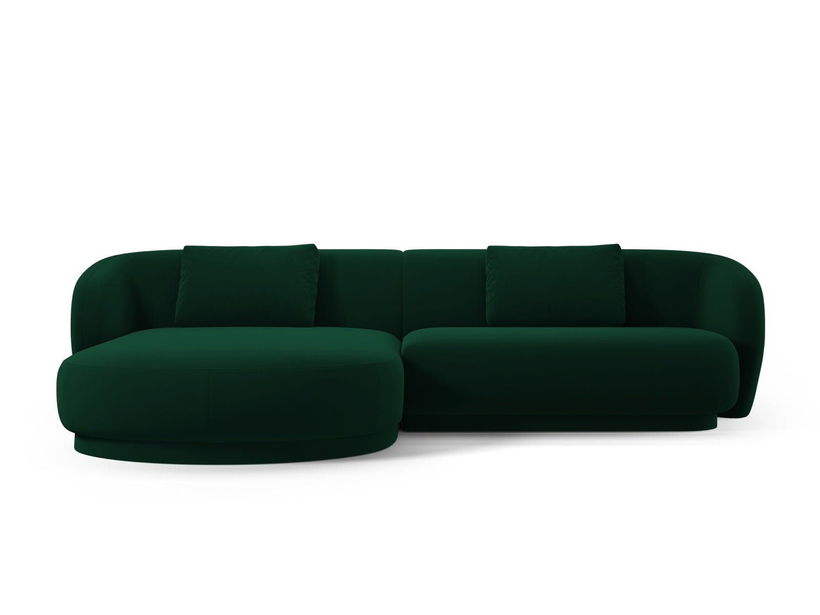 Entdecken Sie das Camden Velour links Ecksofa von Cosmopolitan Design – ein elegantes 4-Sitzer Sofa, das modernen Stil und höchsten Komfort vereint.
