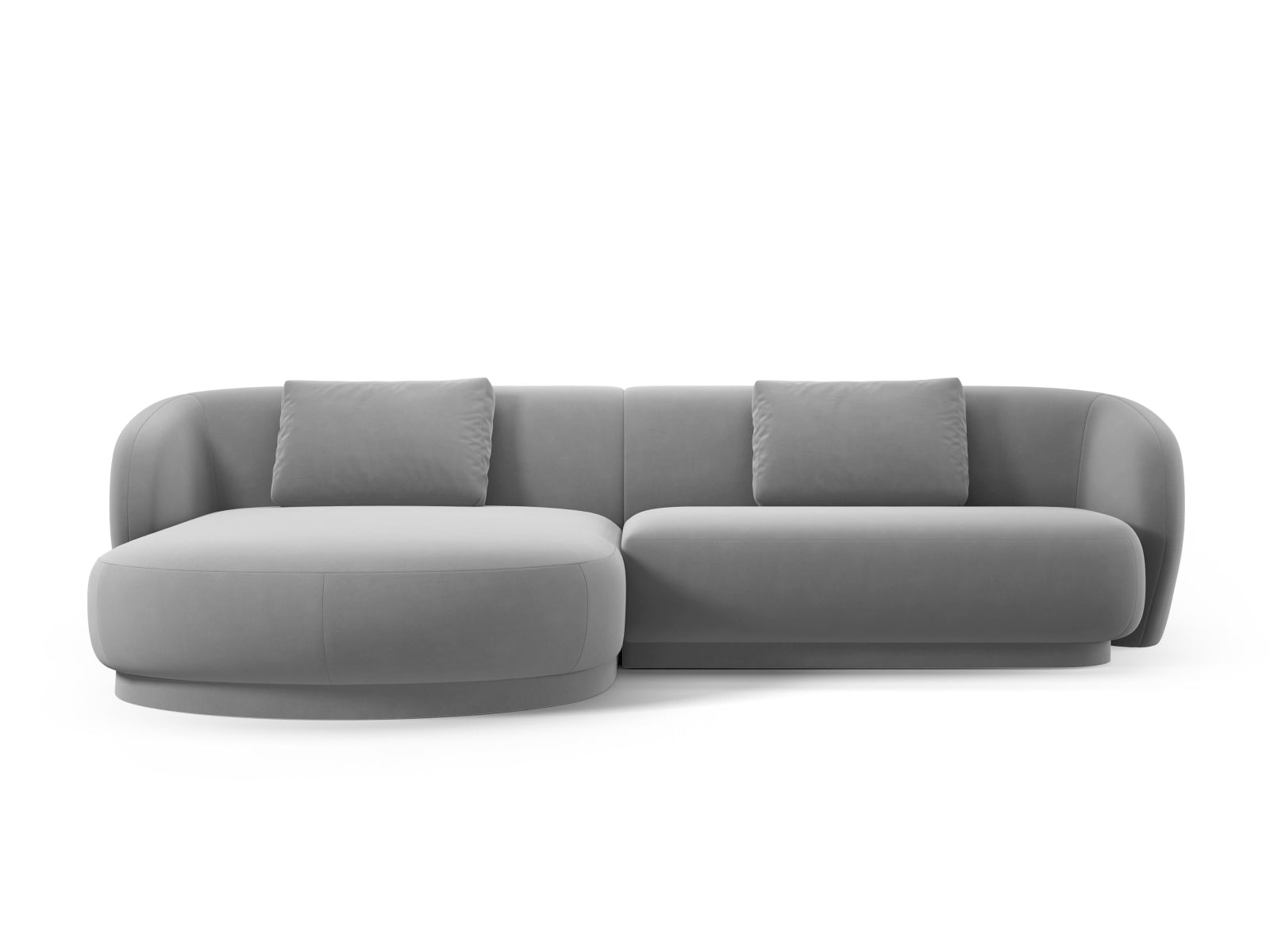 Entdecken Sie das Camden Velour links Ecksofa von Cosmopolitan Design – ein elegantes 4-Sitzer Sofa, das modernen Stil und höchsten Komfort vereint.