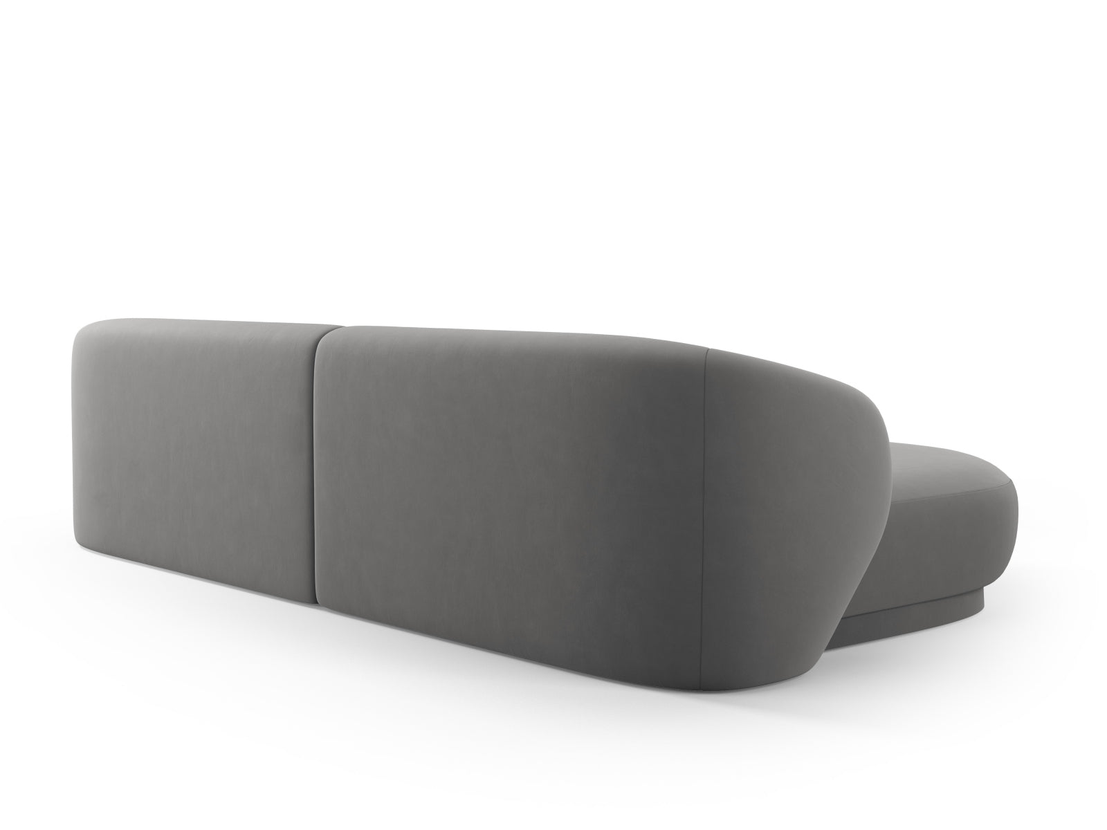 Erleben Sie das Camden Velour links Ecksofa von Cosmopolitan Design – ein stilvolles 4-Sitzer Sofa, das Komfort und modernes Design perfekt kombiniert.