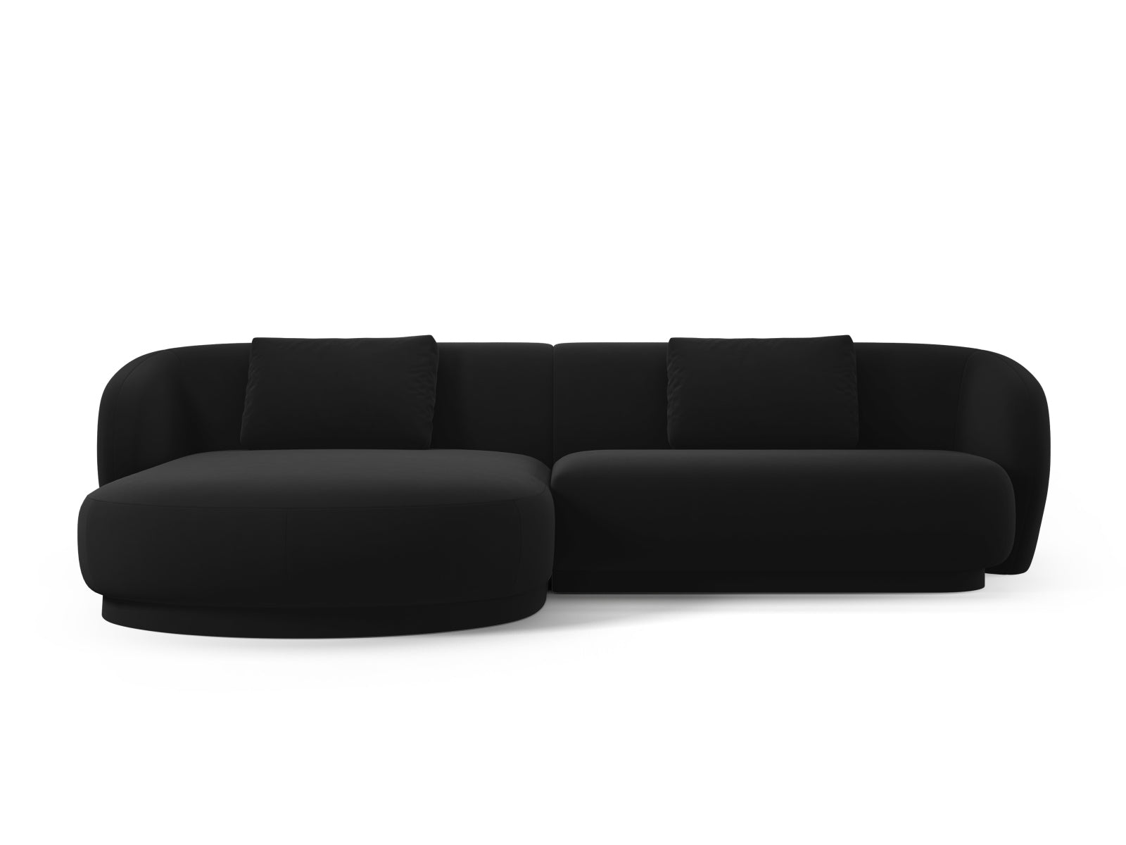 Entdecken Sie das Camden Velour links Ecksofa von Cosmopolitan Design – ein elegantes 4-Sitzer Sofa, das modernen Stil und höchsten Komfort vereint.