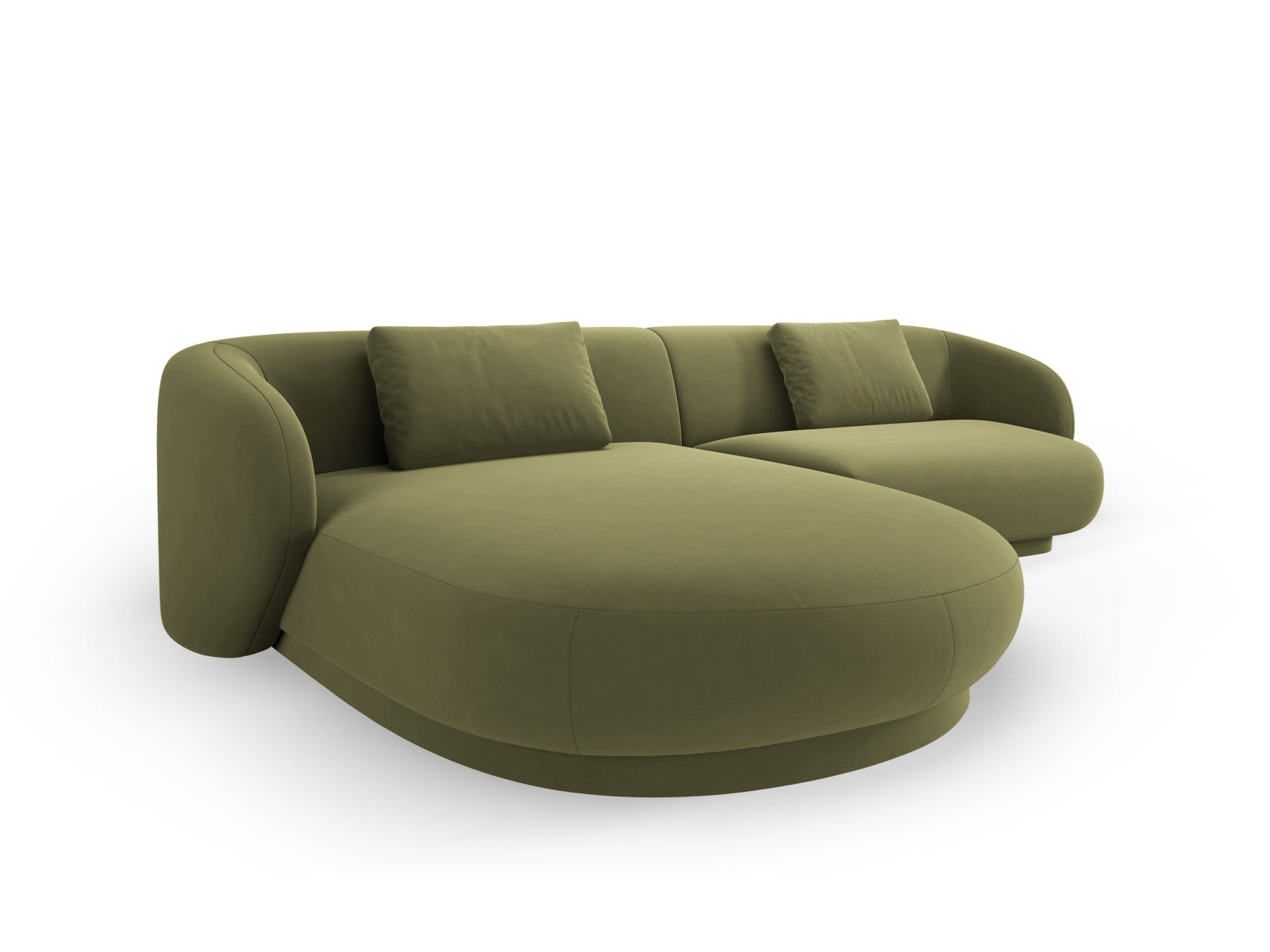 Entdecken Sie das Camden Velour links Ecksofa von Cosmopolitan Design – ein elegantes 4-Sitzer Sofa, das modernen Stil und höchsten Komfort vereint.