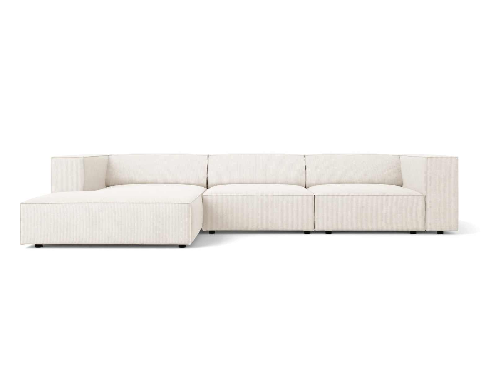 Arendal Ecksofa links 4 Sitzer in Ivory-Brave Me präsentiert im Onlineshop von KAQTU Design AG. L-Sofa links ist von Cosmopolitan Design