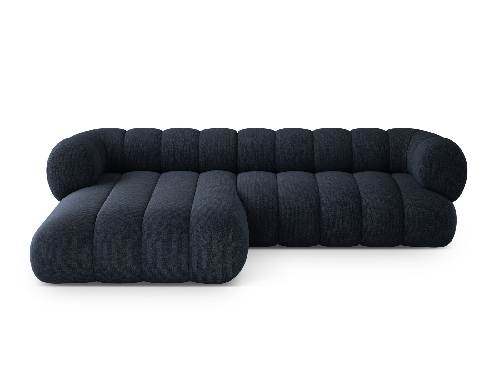Elegantes Koge Ecksofa links, 5-Sitzer mit 165 cm, ideal für entspannte Abende und stilvolle Einrichtung in jedem Wohnzimmer.