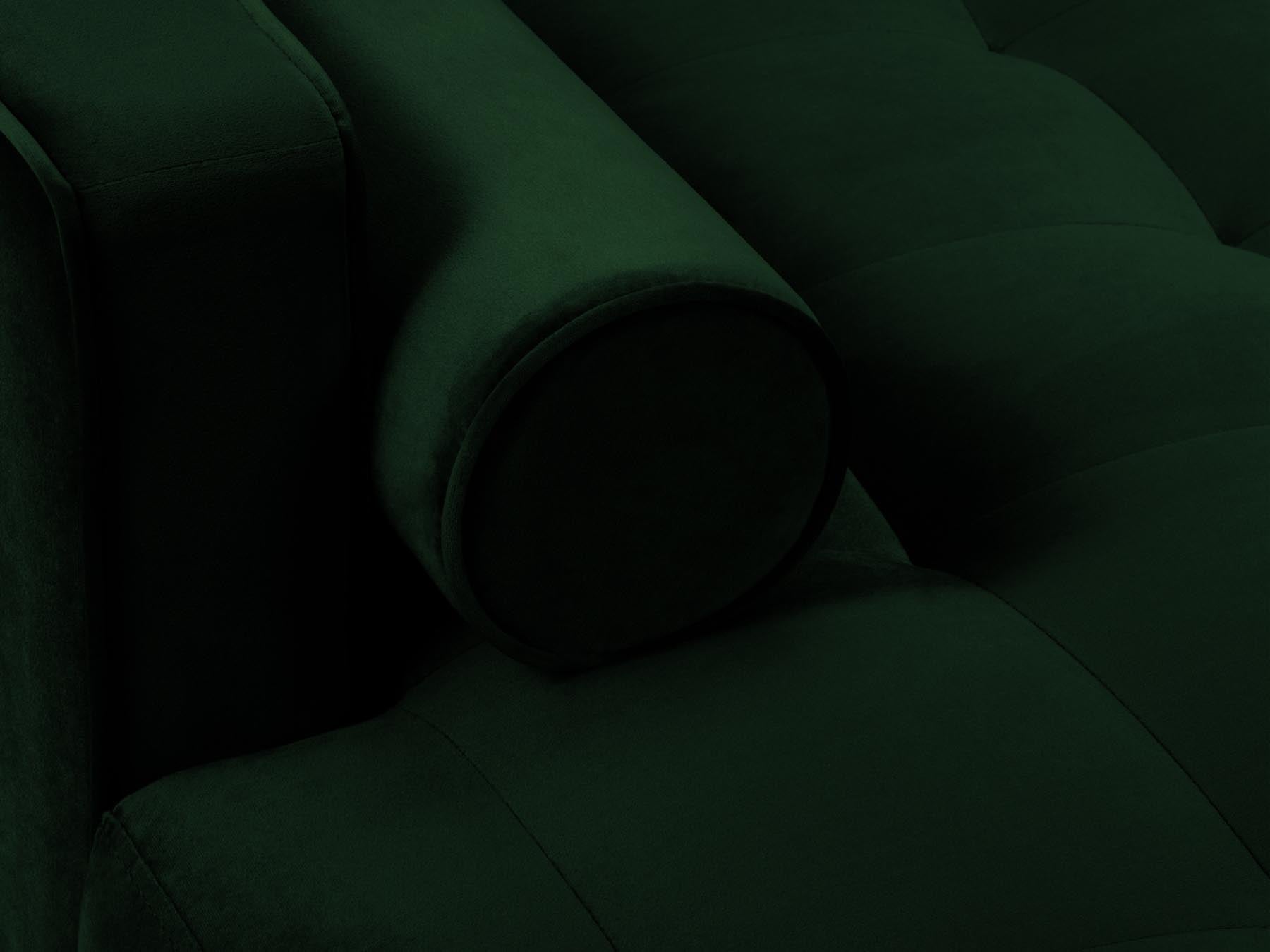 4-Sitzer Ecksofa links Aspen in Bottle Green-Salvador präsentiert im Onlineshop von KAQTU Design AG. Ecksofa links ist von Cosmopolitan Design