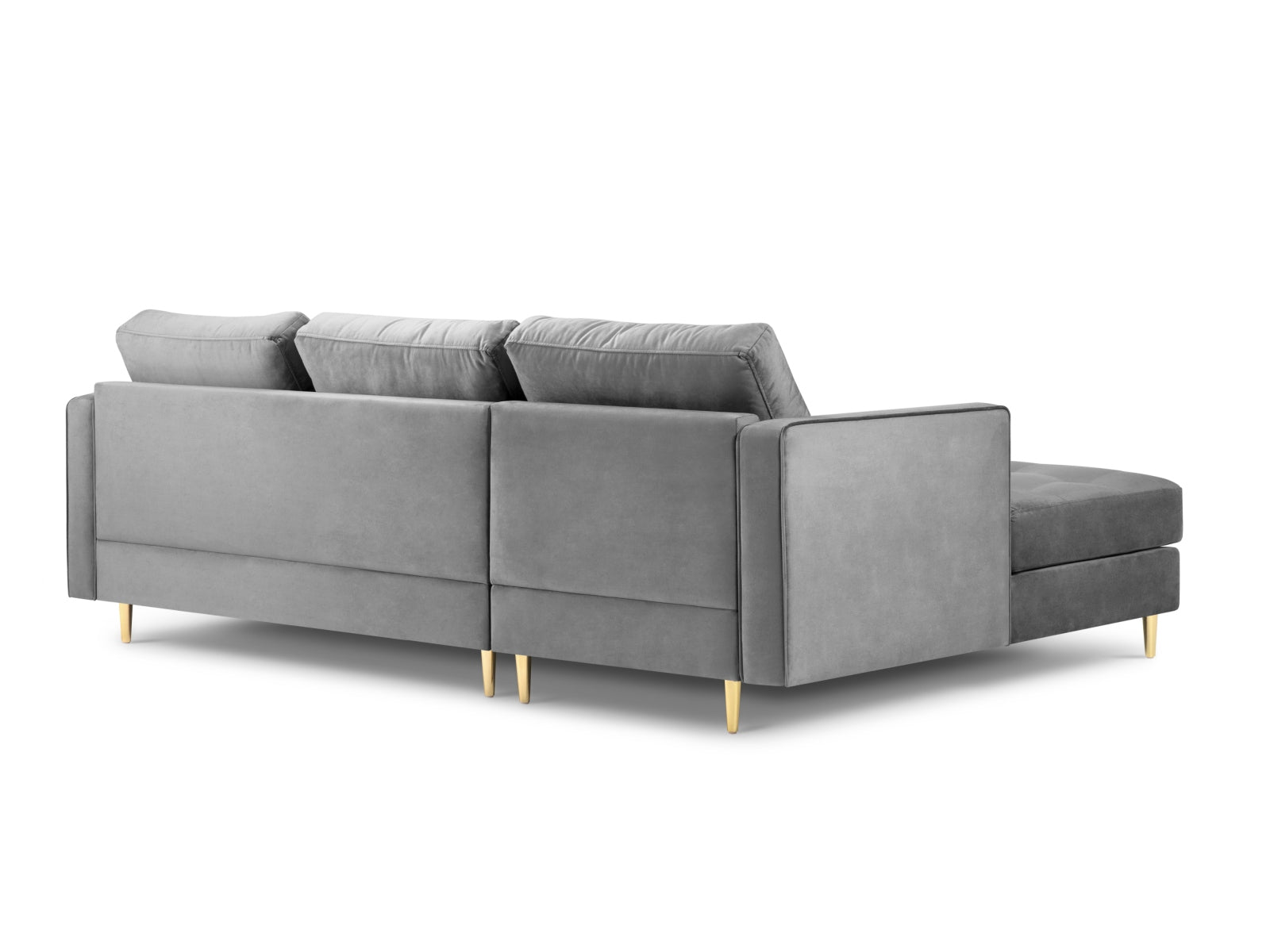 4-Sitzer Ecksofa links Aspen in Grey-Salvador präsentiert im Onlineshop von KAQTU Design AG. Ecksofa links ist von Cosmopolitan Design