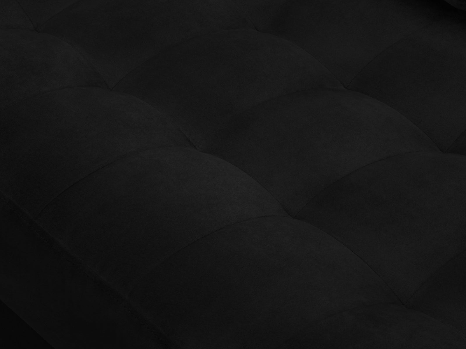 4-Sitzer Ecksofa links Aspen in Black-Salvador präsentiert im Onlineshop von KAQTU Design AG. Ecksofa links ist von Cosmopolitan Design