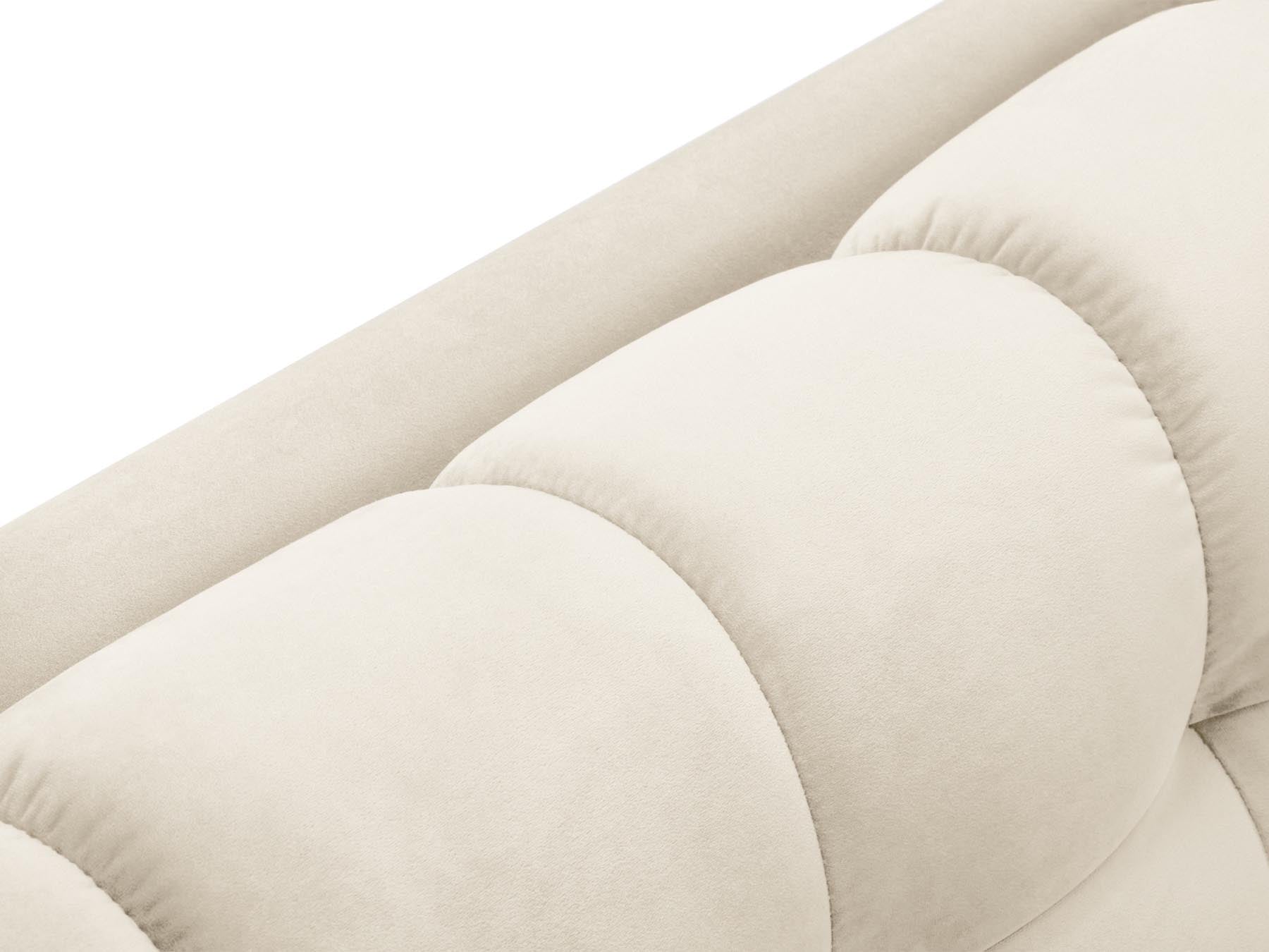 5-Sitzer Ecksofa links Bali in Light Beige-Bluvel präsentiert im Onlineshop von KAQTU Design AG. Ecksofa links ist von Cosmopolitan Design