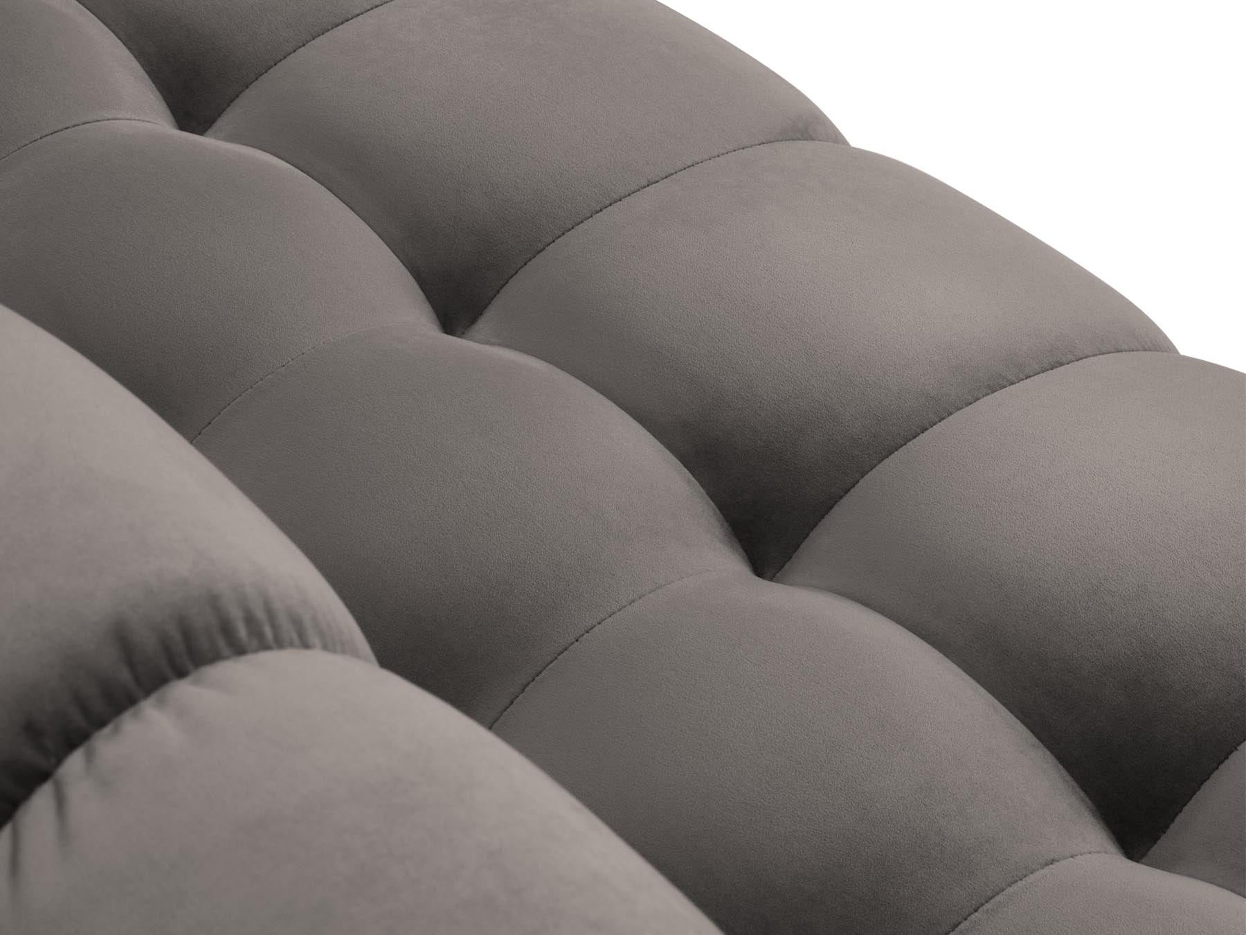5-Sitzer Ecksofa links Bali in Light Grey-Bluvel präsentiert im Onlineshop von KAQTU Design AG. Ecksofa links ist von Cosmopolitan Design
