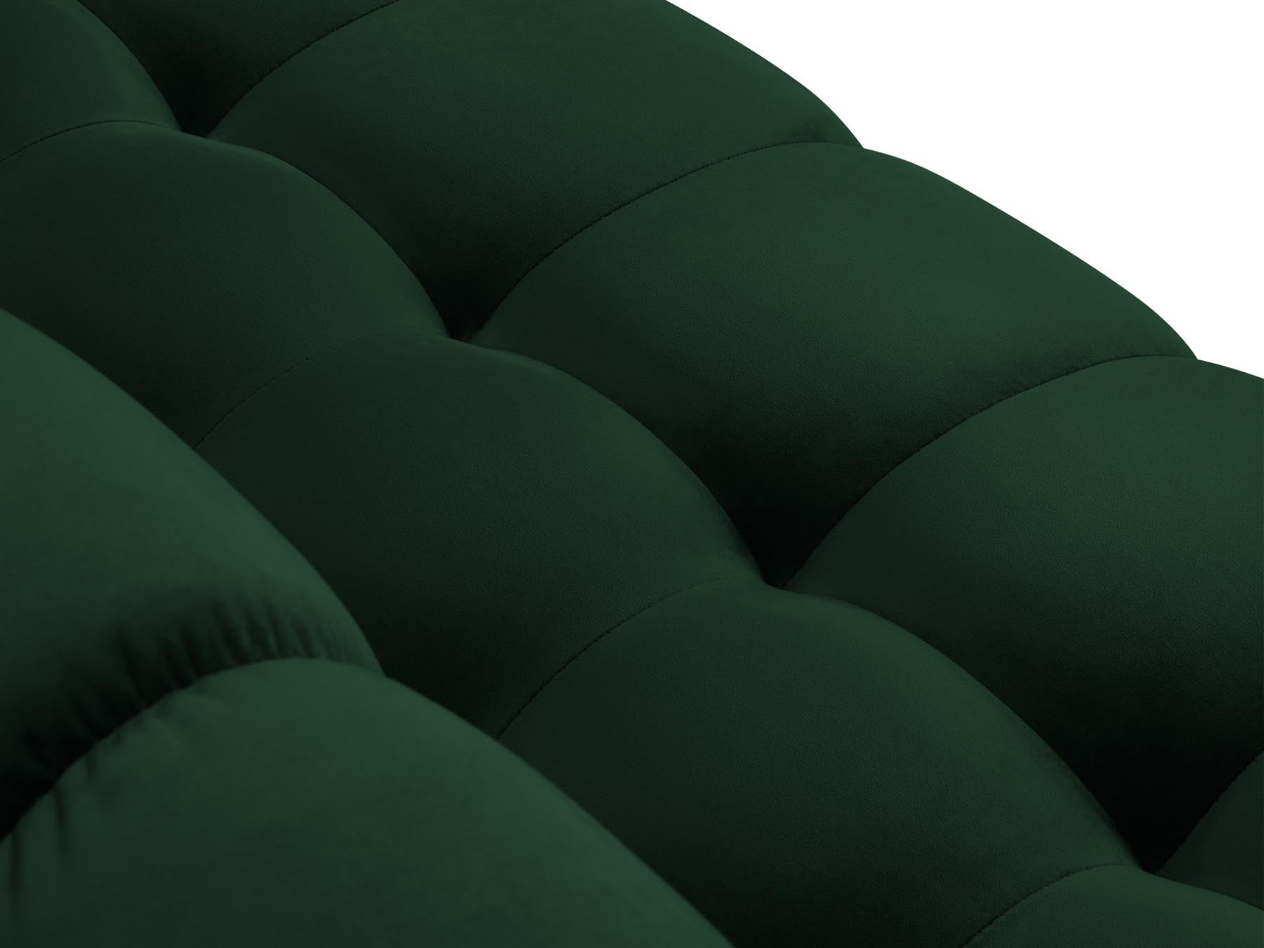 5-Sitzer Ecksofa links Bali in Bottle Green-Bluvel präsentiert im Onlineshop von KAQTU Design AG. Ecksofa links ist von Cosmopolitan Design