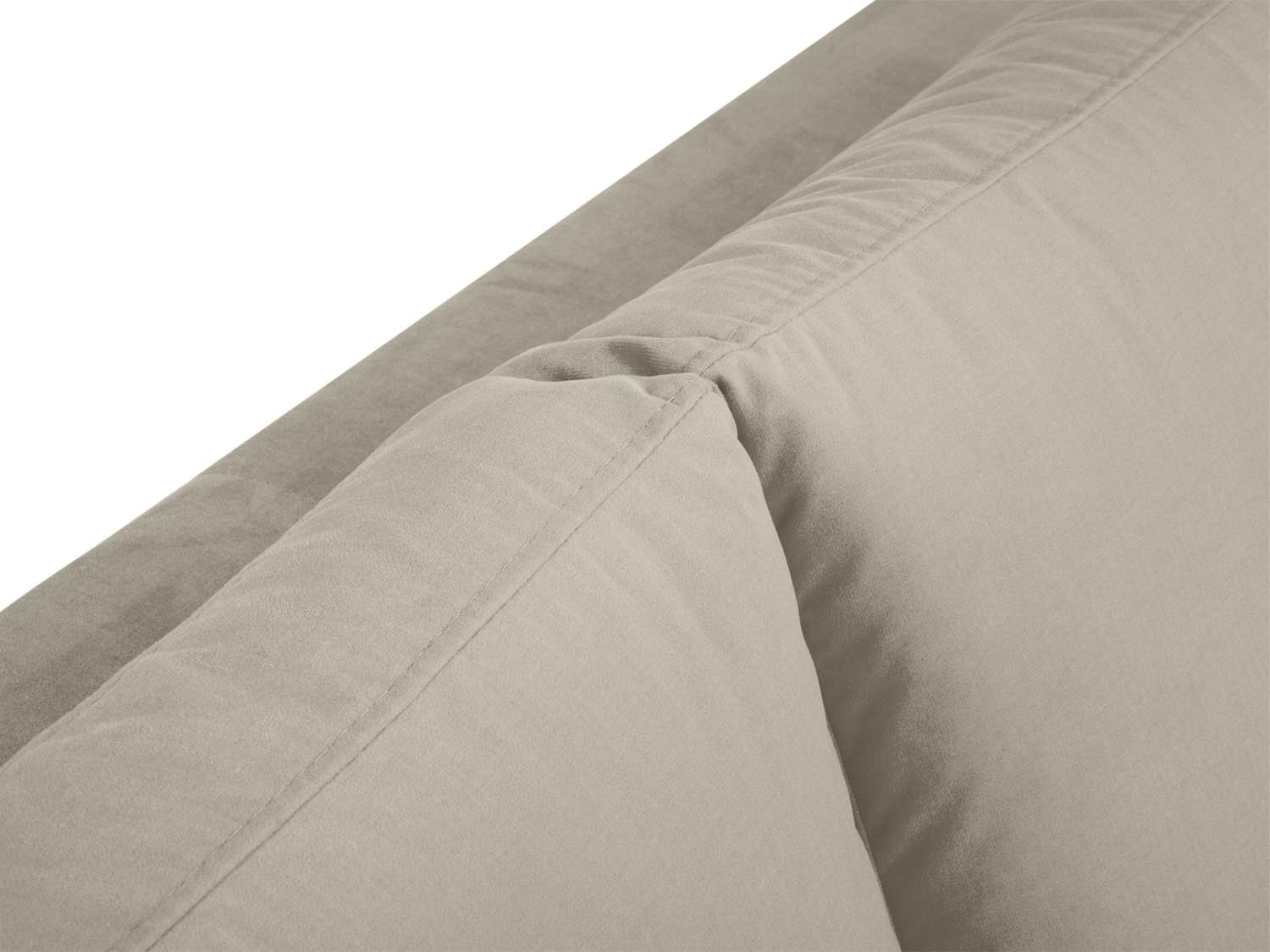 Erleben Sie das stilvolle Hastings Velour links Ecksofa 5 Sitzer von Cosmopolitan Design – ideal für Ihr modernes Wohnzimmer und optimalen Komfort.