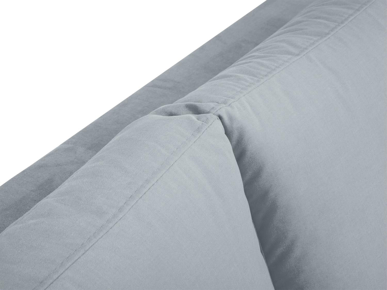 Entdecken Sie das elegante Hastings Velour links Ecksofa 5 Sitzer von Cosmopolitan Design – perfekt für Ihr modernes Zuhause und höchsten Sitzkomfort.