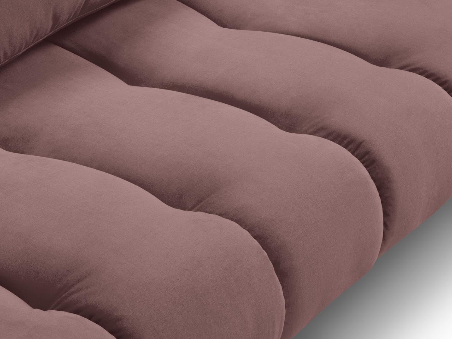 Erleben Sie das stilvolle Hastings Velour links Ecksofa 5 Sitzer von Cosmopolitan Design – ideal für Ihr modernes Wohnzimmer und optimalen Komfort.