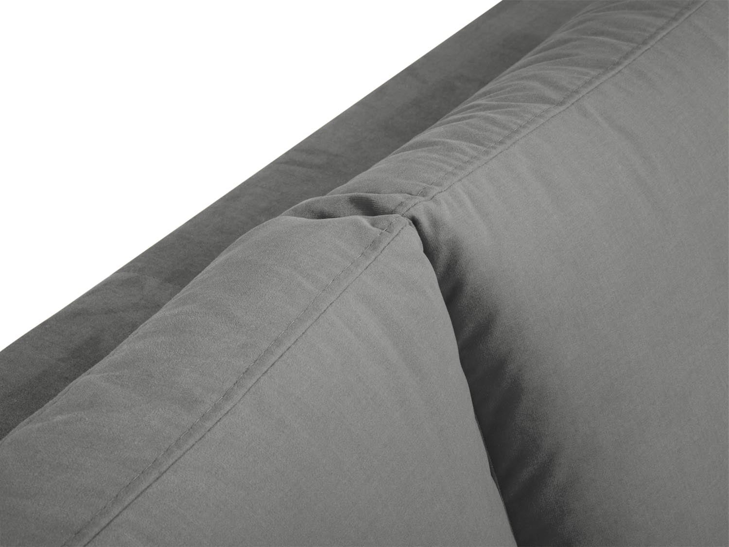 Entdecken Sie das elegante Hastings Velour links Ecksofa 5 Sitzer von Cosmopolitan Design – perfekt für Ihr modernes Zuhause und höchsten Sitzkomfort.