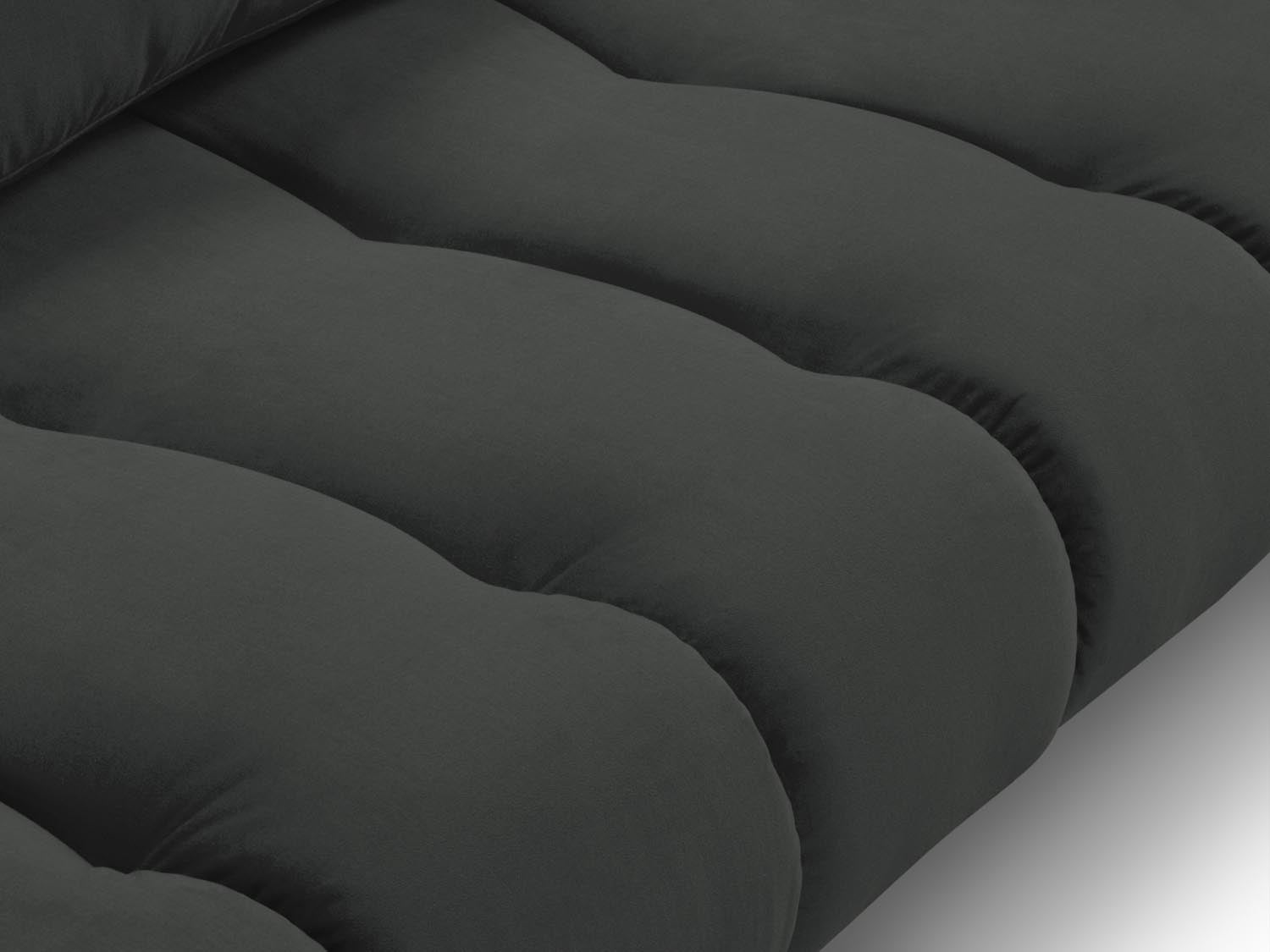 Erleben Sie das stilvolle Hastings Velour links Ecksofa 5 Sitzer von Cosmopolitan Design – ideal für Ihr modernes Wohnzimmer und optimalen Komfort.