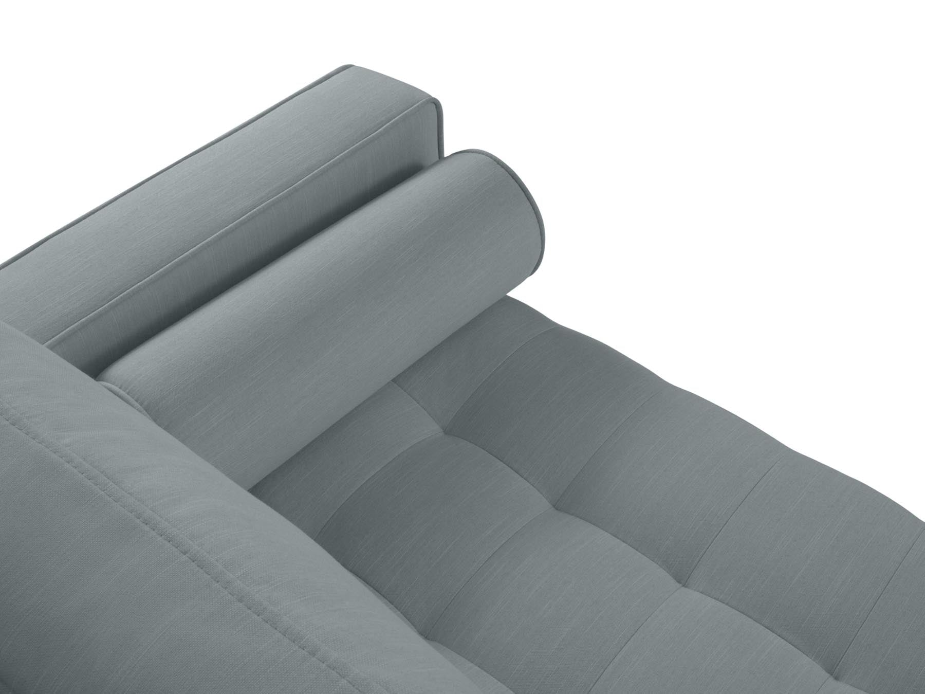 4-Sitzer Ecksofa links Aspen in Blue-Melva präsentiert im Onlineshop von KAQTU Design AG. Ecksofa links ist von Cosmopolitan Design